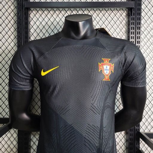 Portugal 23-24 Black Special Edition Jersey - Player Version - Unitedfutballjersey