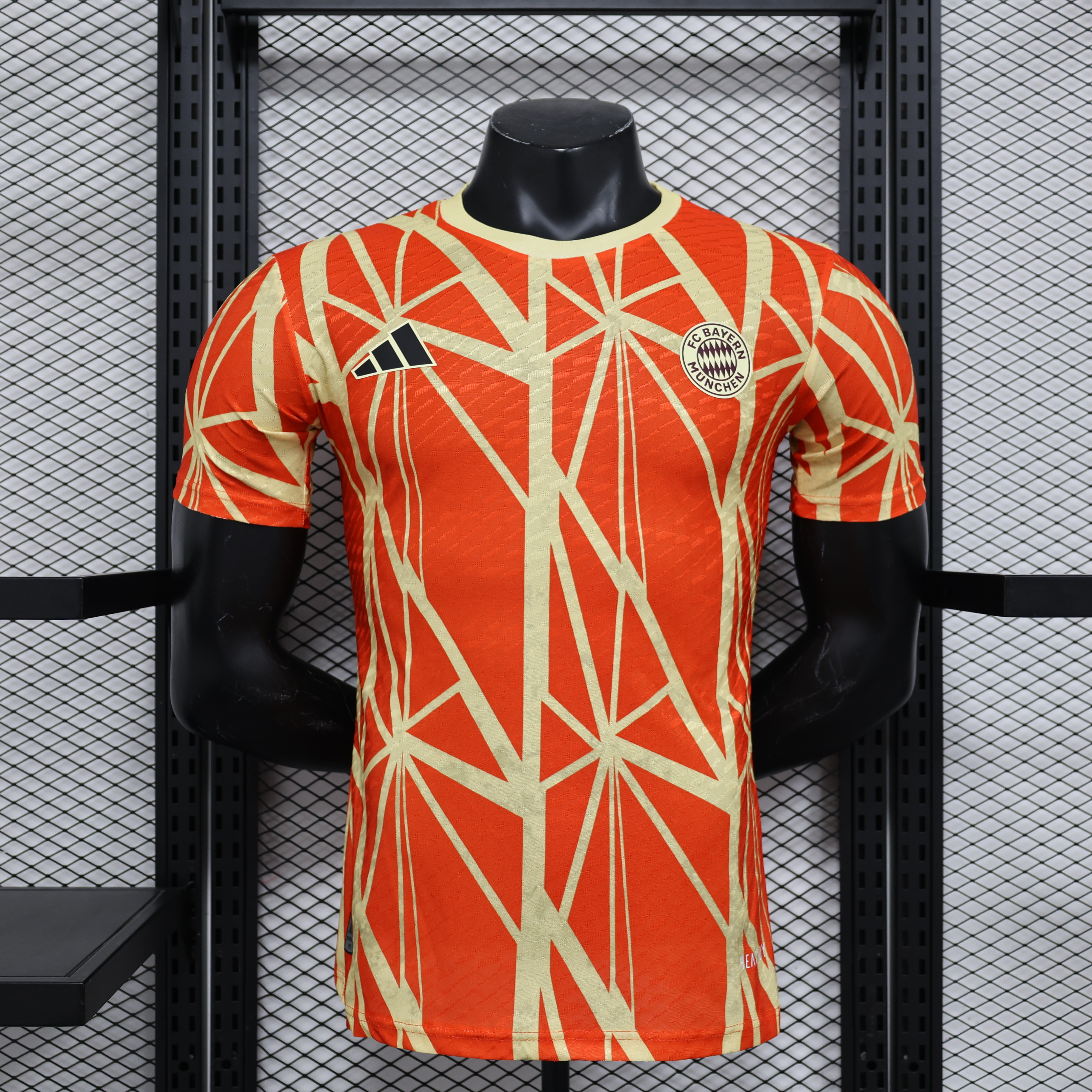 Bayern Munich 24-25 Red Pre-Match Training Jersey - Player Version - Unitedfutballjersey