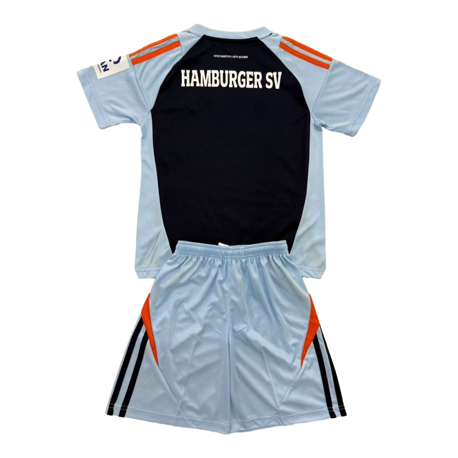 Hamburger SV 25-26 World Girls' Day Blue Special Men's Adult Jersey Set - Fans Version - Unitedfutballjersey