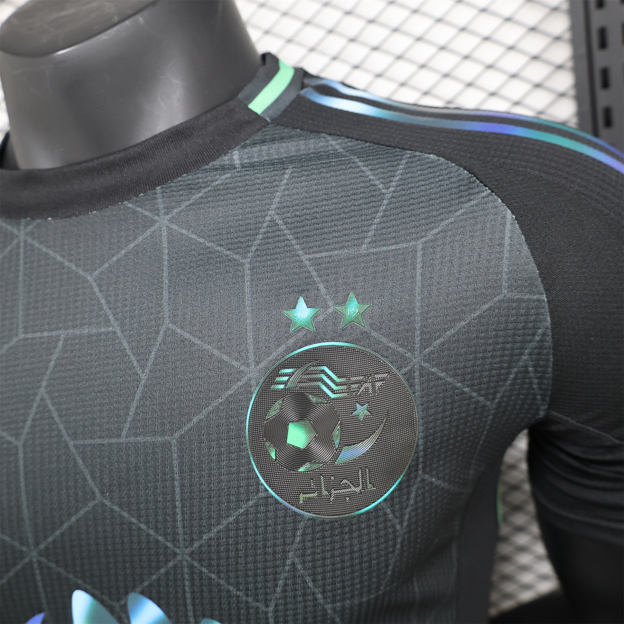 Algeria 2024-25 Black Special Edition Jersey - Player Version - Unitedfutballjersey