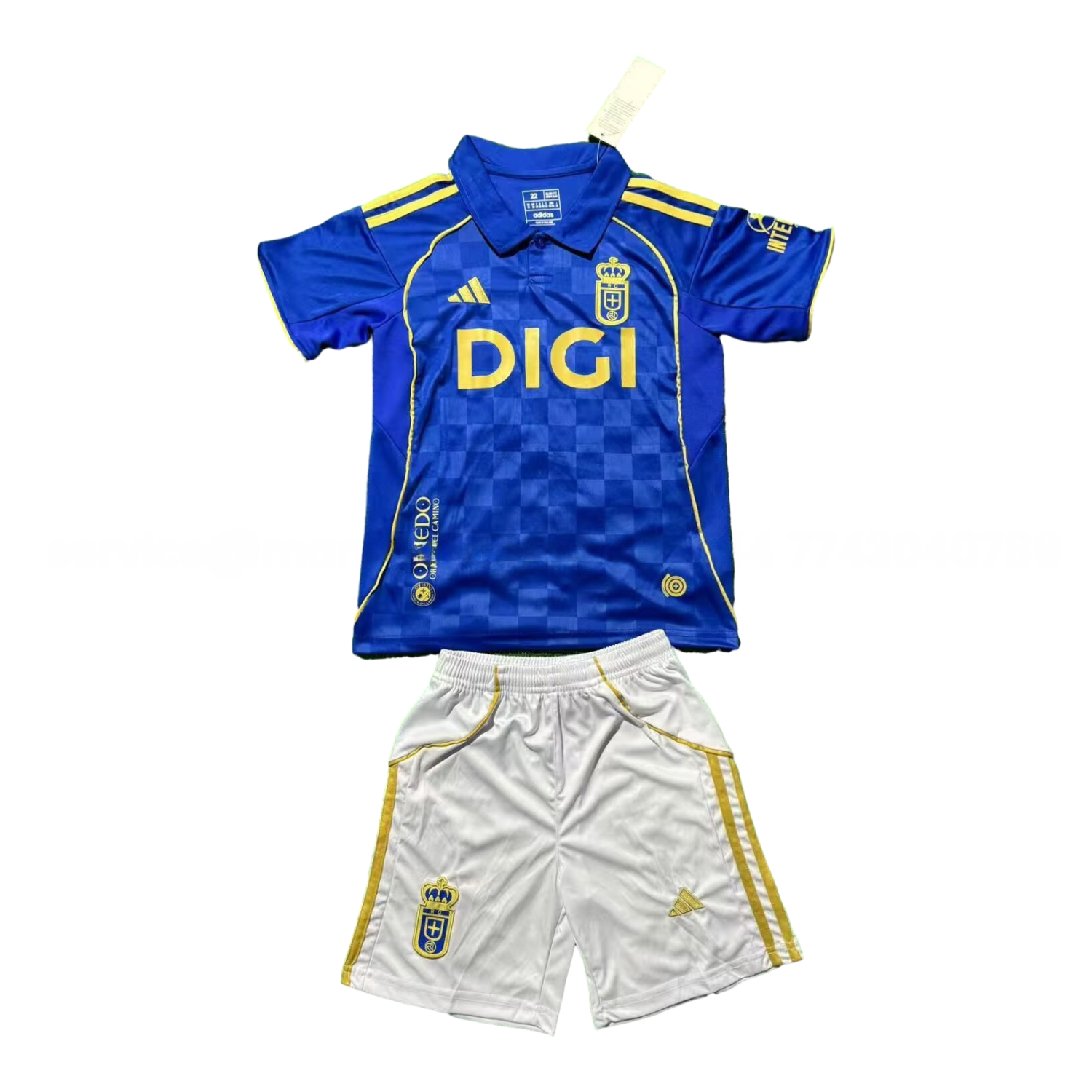 Oviedo 25-26 Home Kids Kit - Unitedfutballjersey