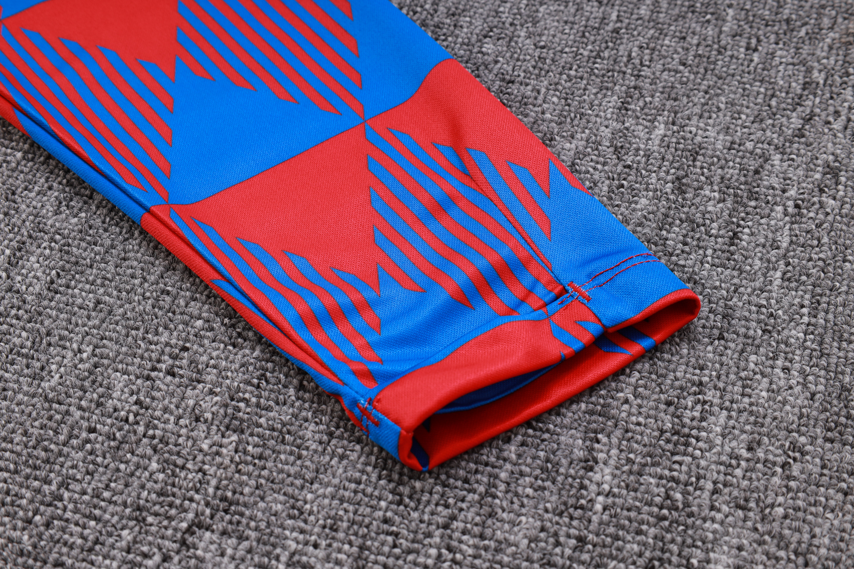 B.A.R.S.A 23-24 Kids Long Sleeve Training Set Red - Unitedfutballjersey