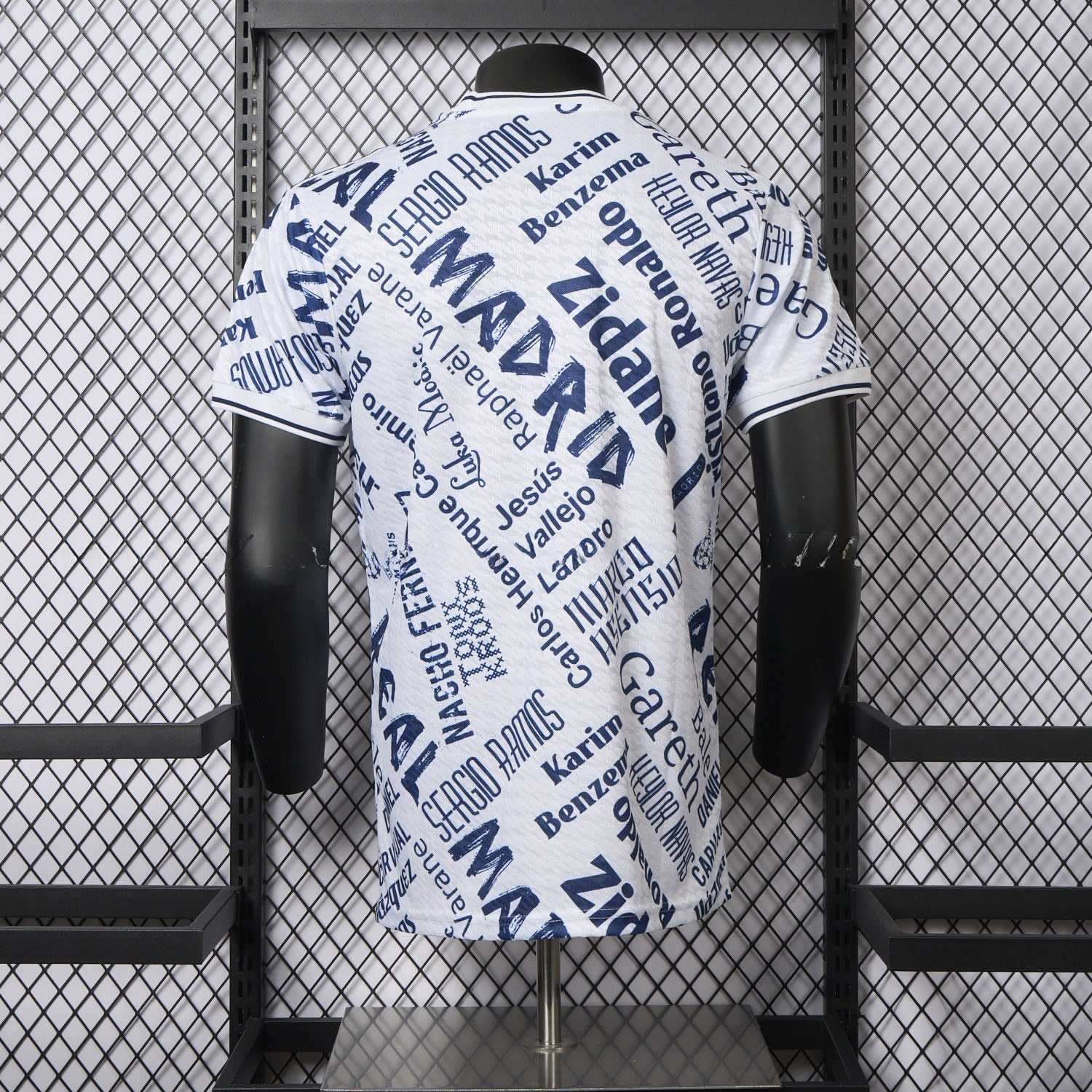 Real Madrid 25-26 Graffiti Of Football Star Names Special Jersey - Player Version - Unitedfutballjersey