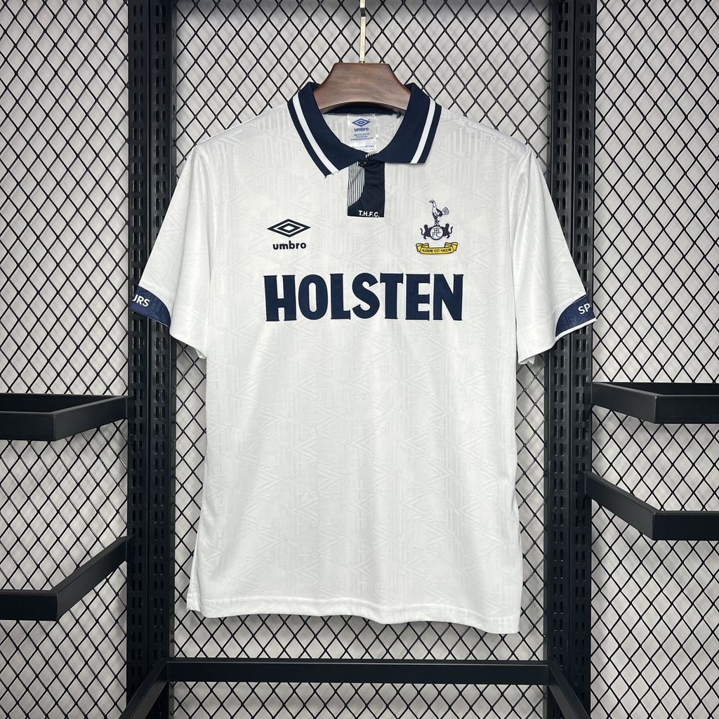 Retro Tottenham Hotspur 1991-93 Home Stadium Jersey - Unitedfutballjersey