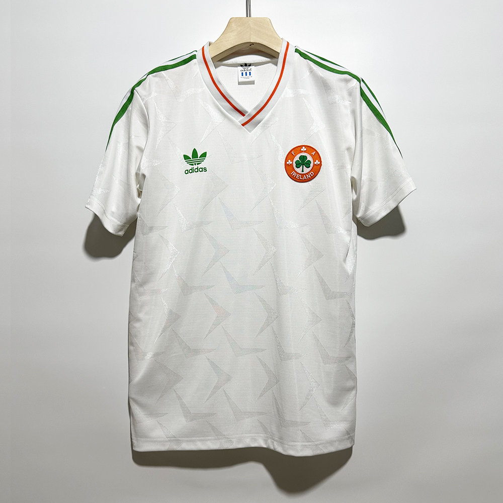 Retro Ireland 1990 Away Unsponsored Jersey - Unitedfutballjersey