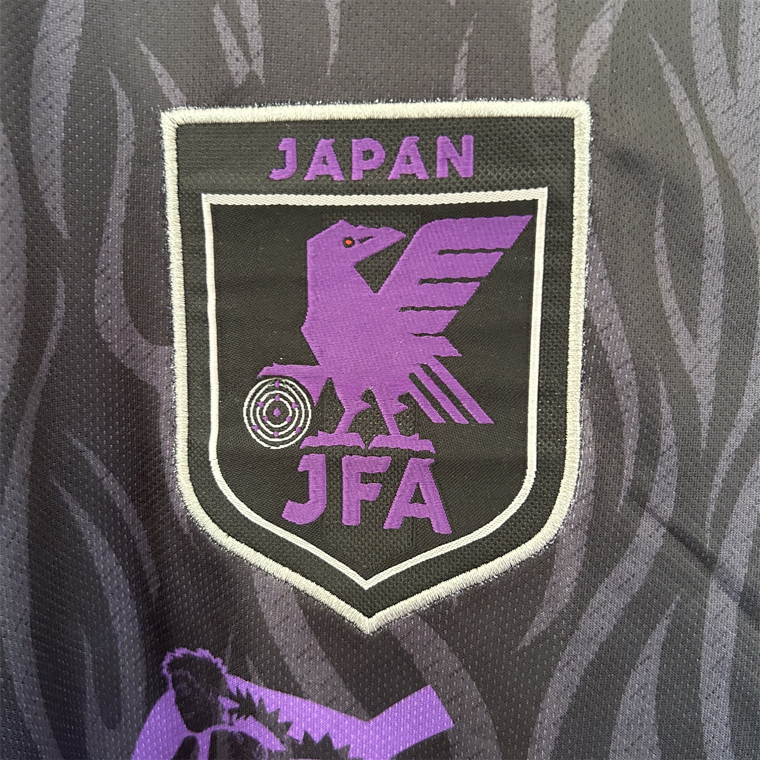 Japan 25-26 Purple NARUTO 20th Anniversary Black Special Jersey - Fans Version - Unitedfutballjersey
