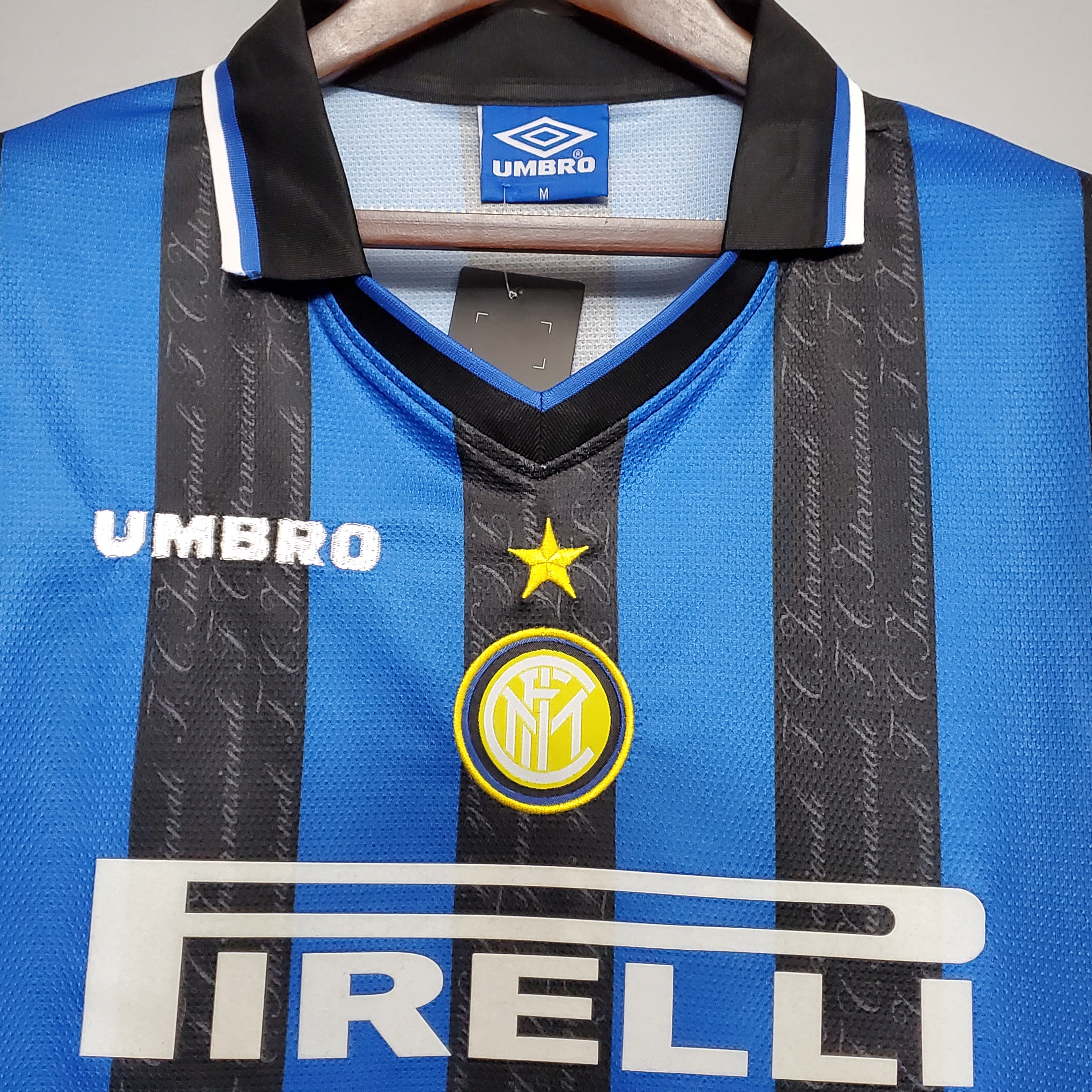 Retro Inter Milan 97-98 Home Stadium Jersey - Unitedfutballjersey