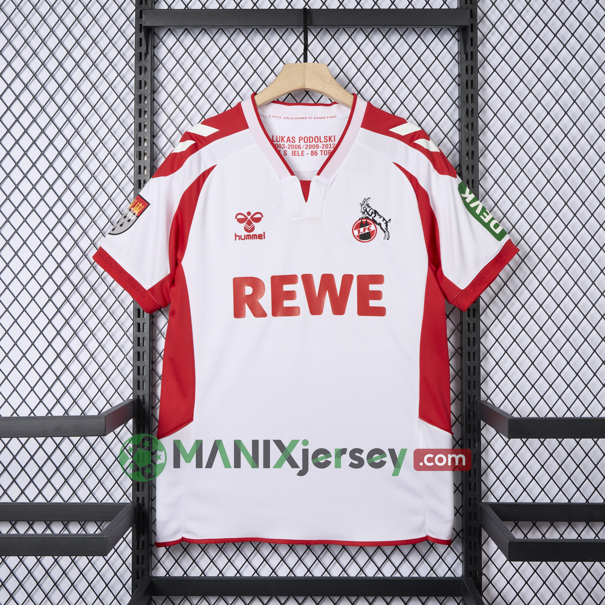 Klon 24-25 Podolski Special Edition Jersey - Fans Version - Unitedfutballjersey