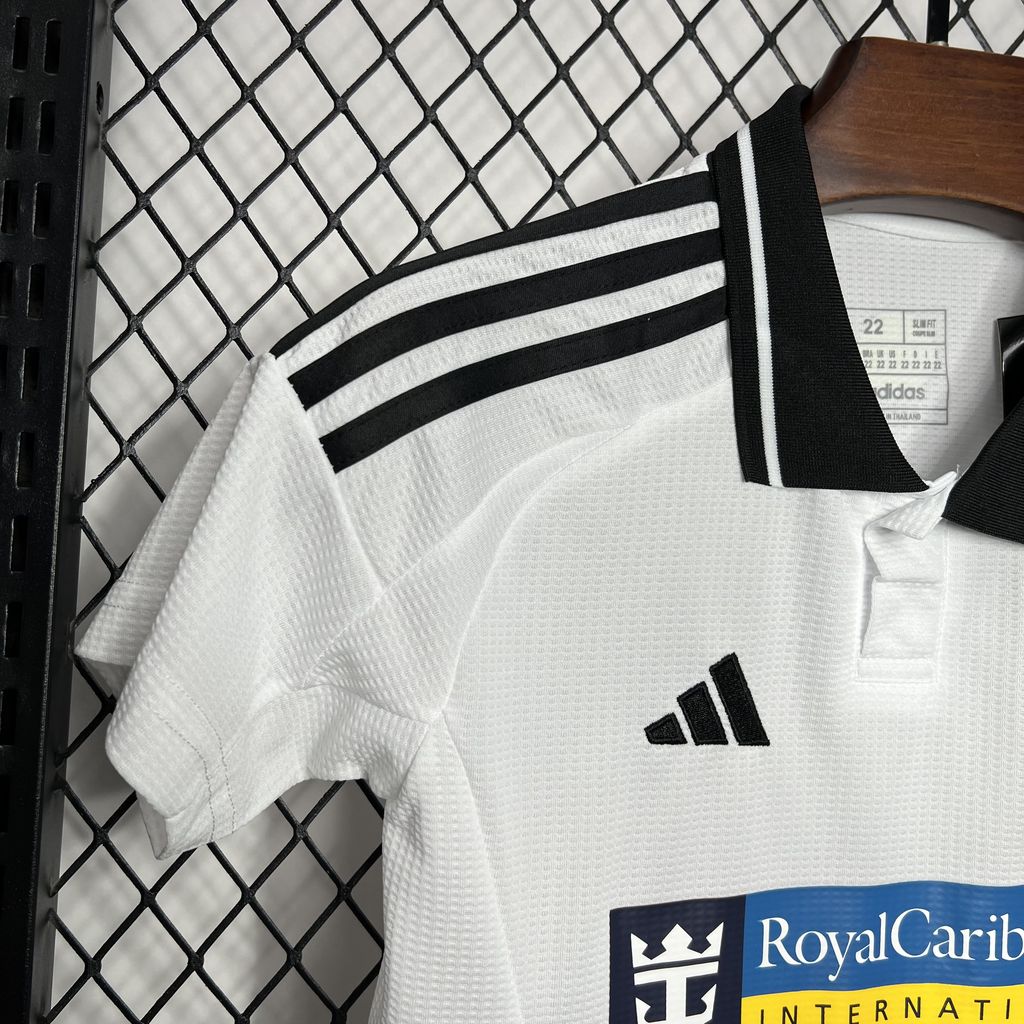 Fulham 24-25 Home Stadium Kids Kit - Unitedfutballjersey