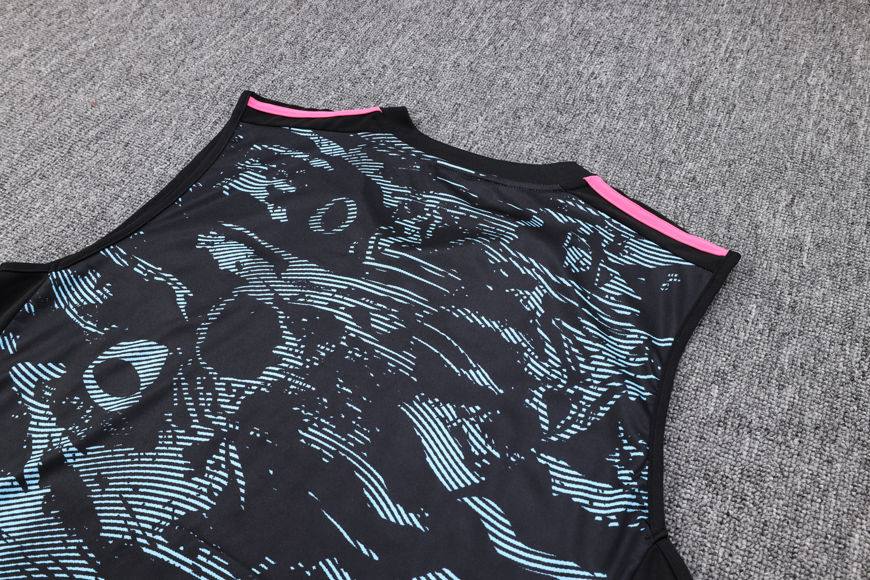 Arsenal 23-24 New Black Training Vest Suit - Unitedfutballjersey