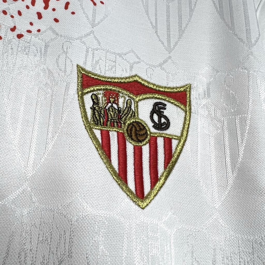 Retro Sevilla FC 1993-94 Home Jersey - Unitedfutballjersey