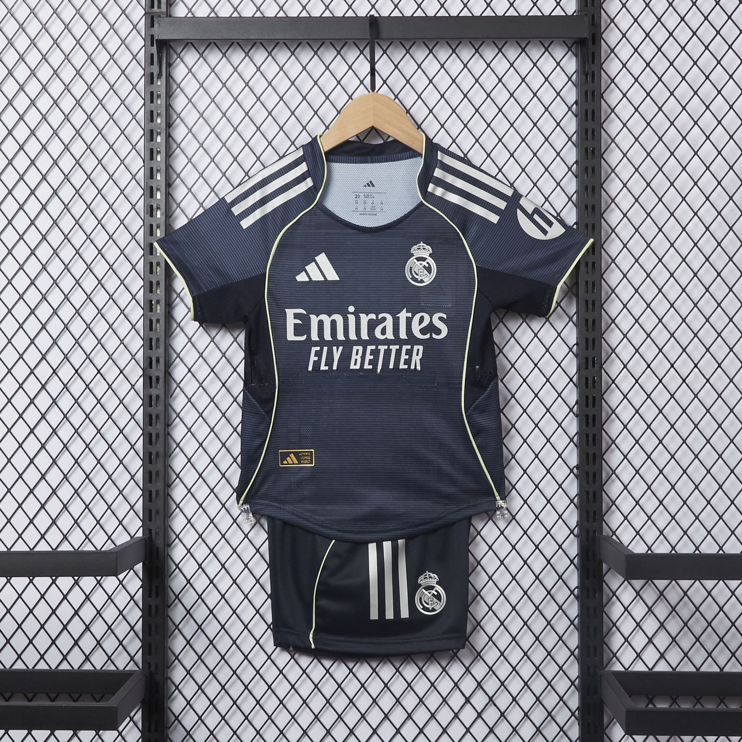 Real Madrid 25-26 Away Kids Kit - Player Version - Unitedfutballjersey
