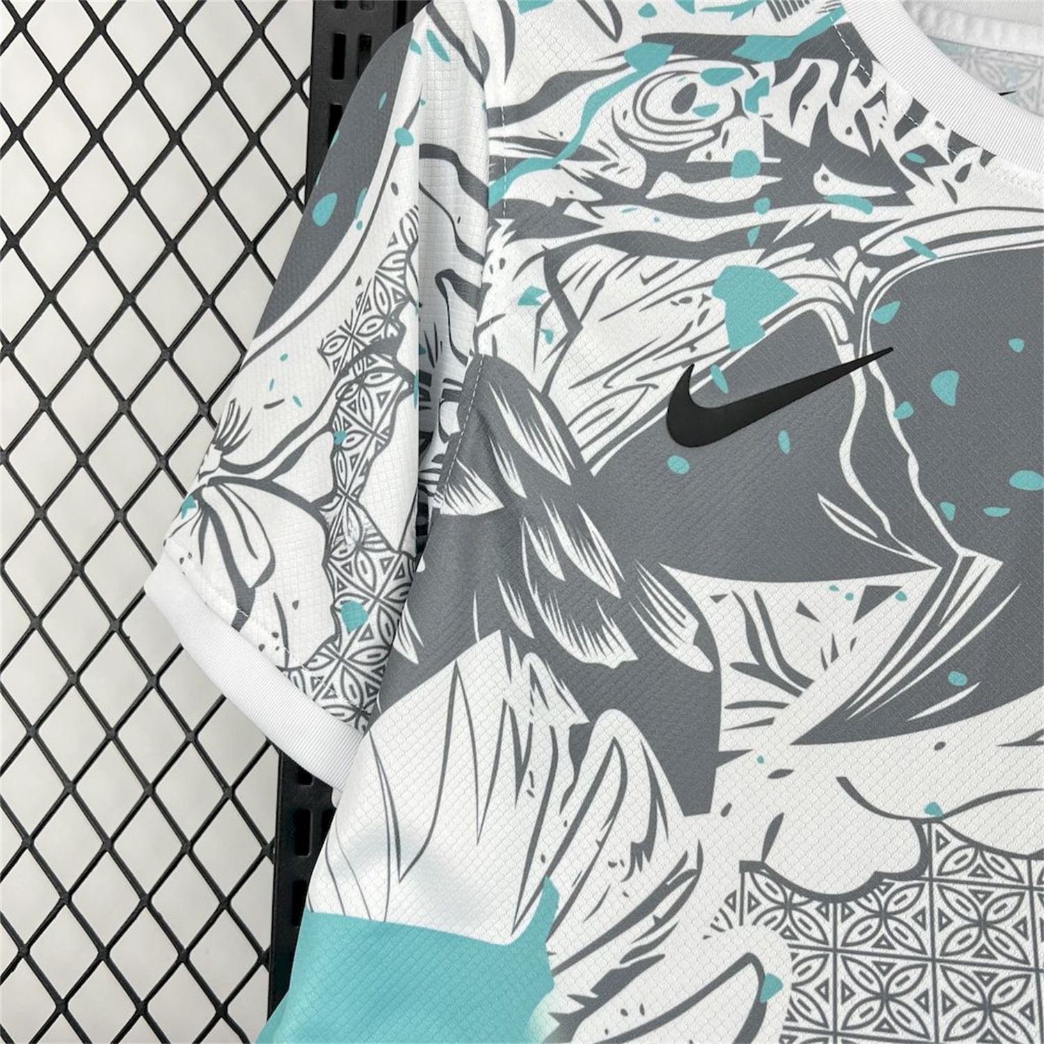 Brazil 2025 Blue Macaw Special Edition White Jersey - Fans Version - Unitedfutballjersey