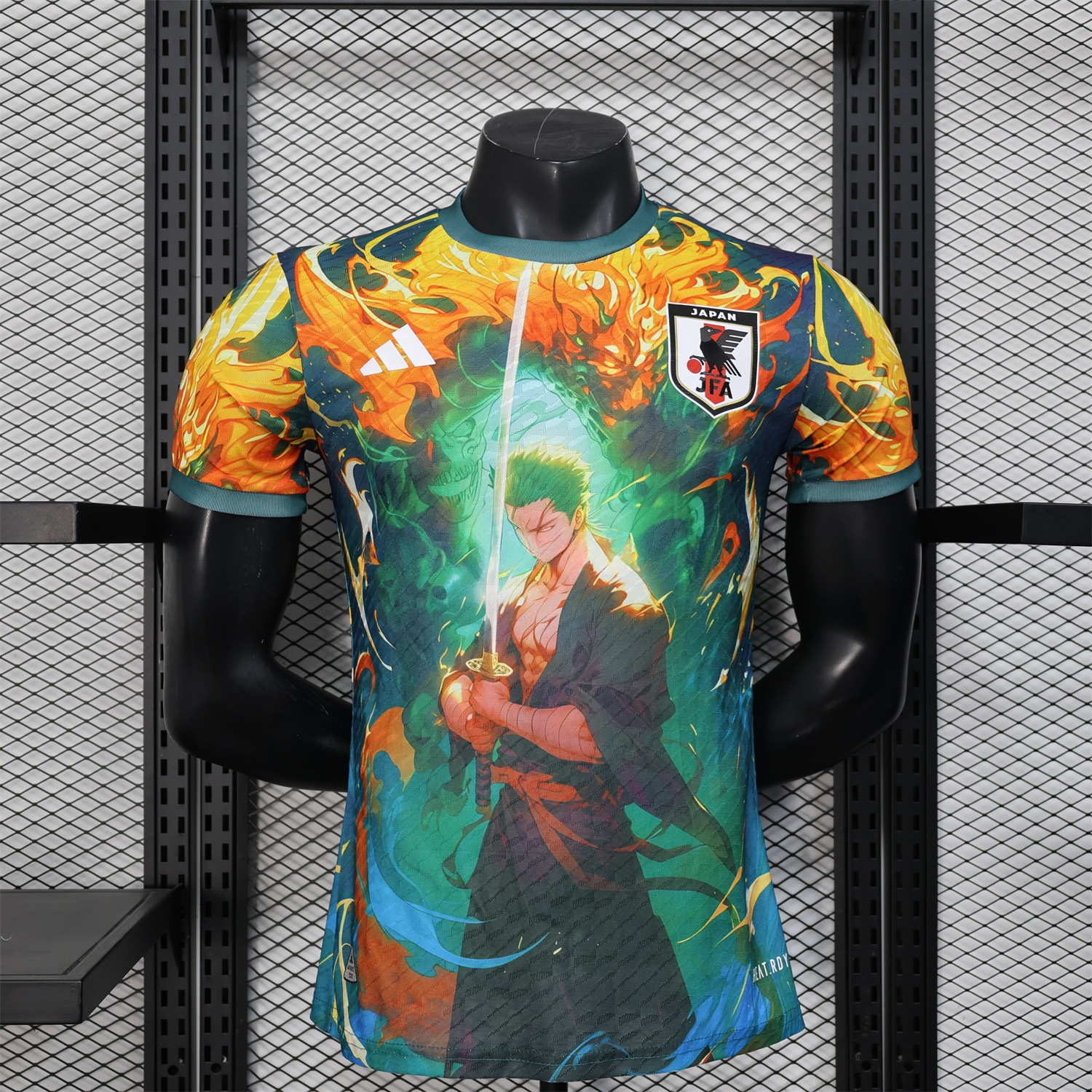 Japan 25-26 Roronoa Zoro Green Special Jersey - Player Version - Unitedfutballjersey