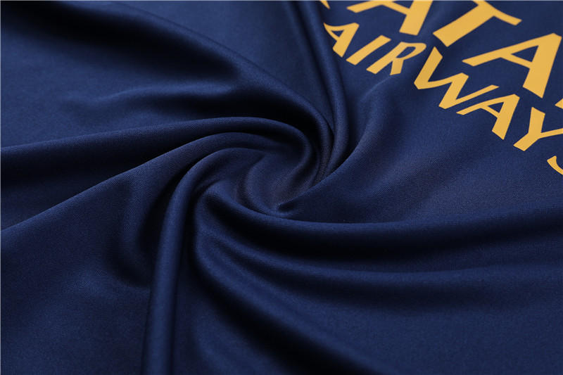 Paris Saint-Germain PSG 23-24 Kids Long Sleeve Training Set Royal Blue - Unitedfutballjersey