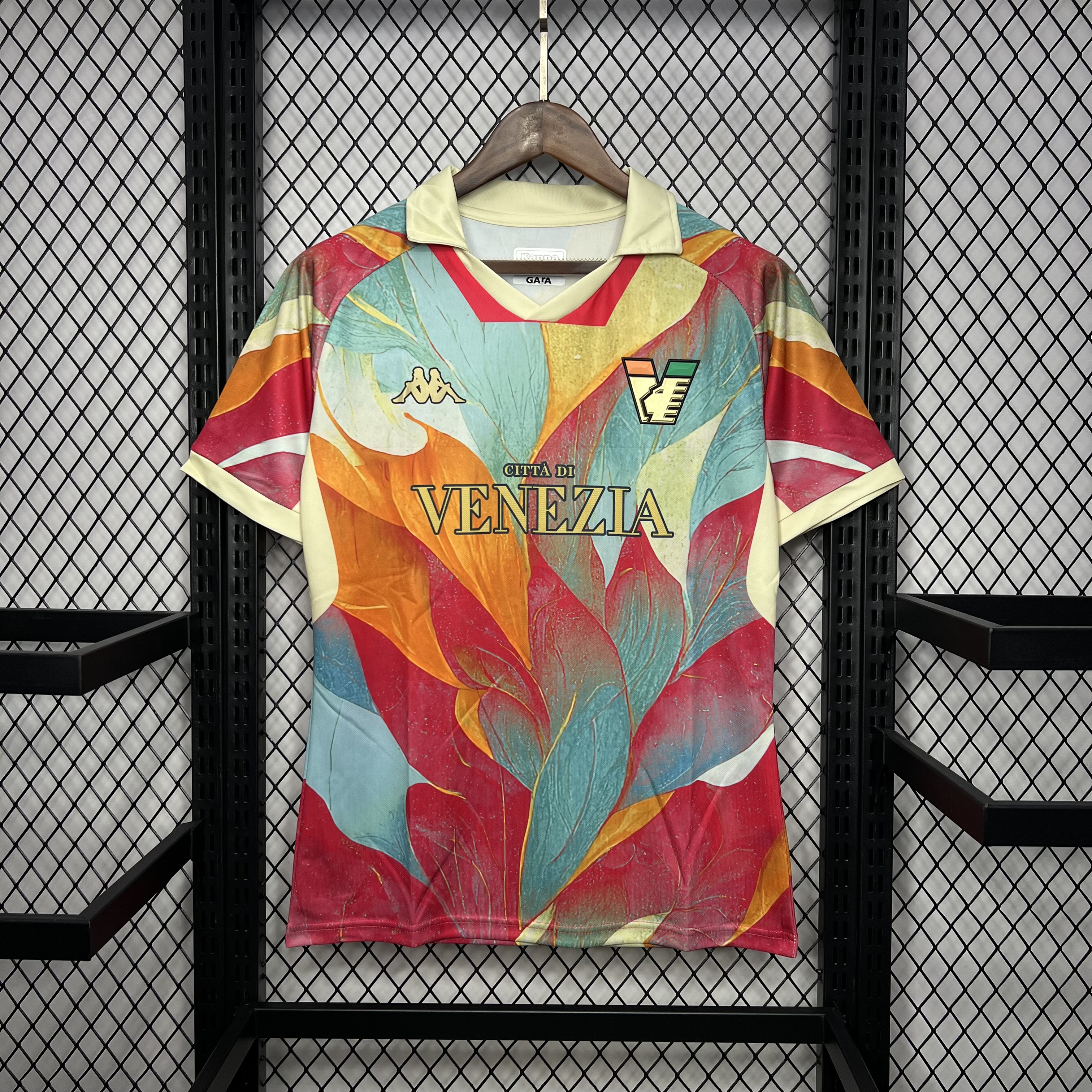 Venezia FC 24-25 Colored Leaves Special Jersey - Fans Version - Unitedfutballjersey