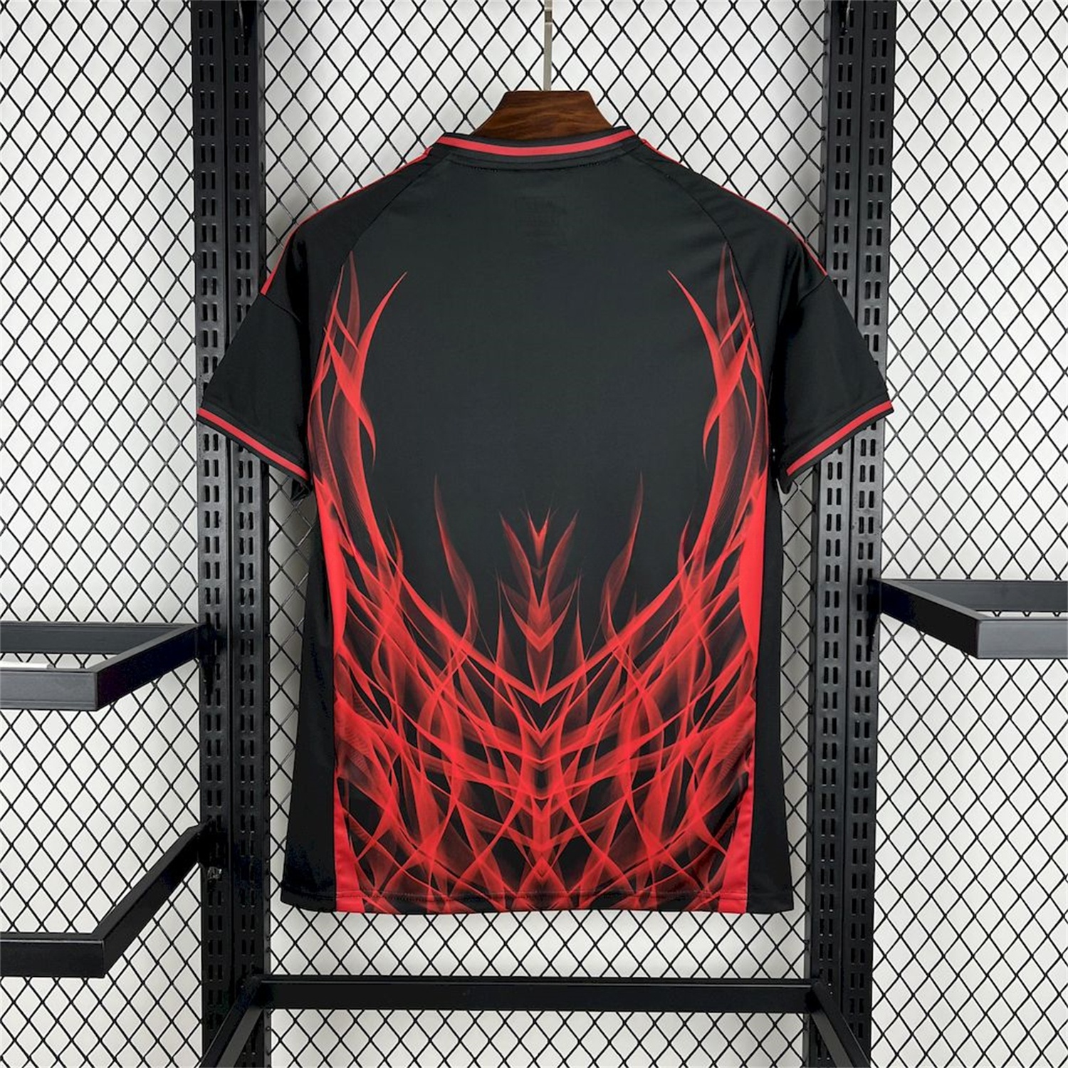 Benfica 24-25 Black and Red Fire Special Edition Jersey - Fans Version - Unitedfutballjersey