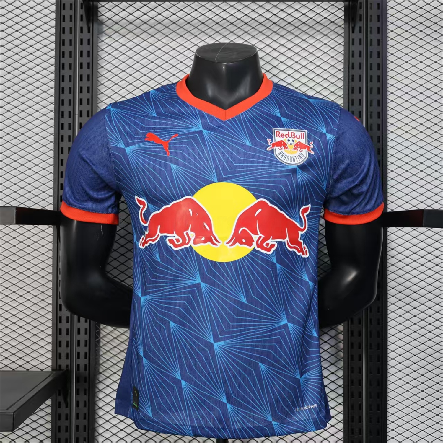 Red Bull Bragantino 25-26 Away Jersey - Player Version - Unitedfutballjersey