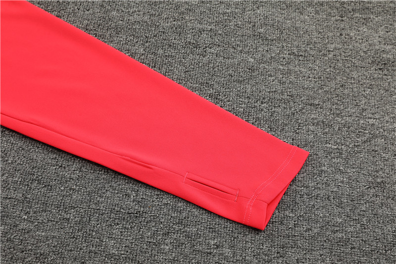 Manchester City 23-24 Kids Long Sleeve Training Set Orange - Unitedfutballjersey