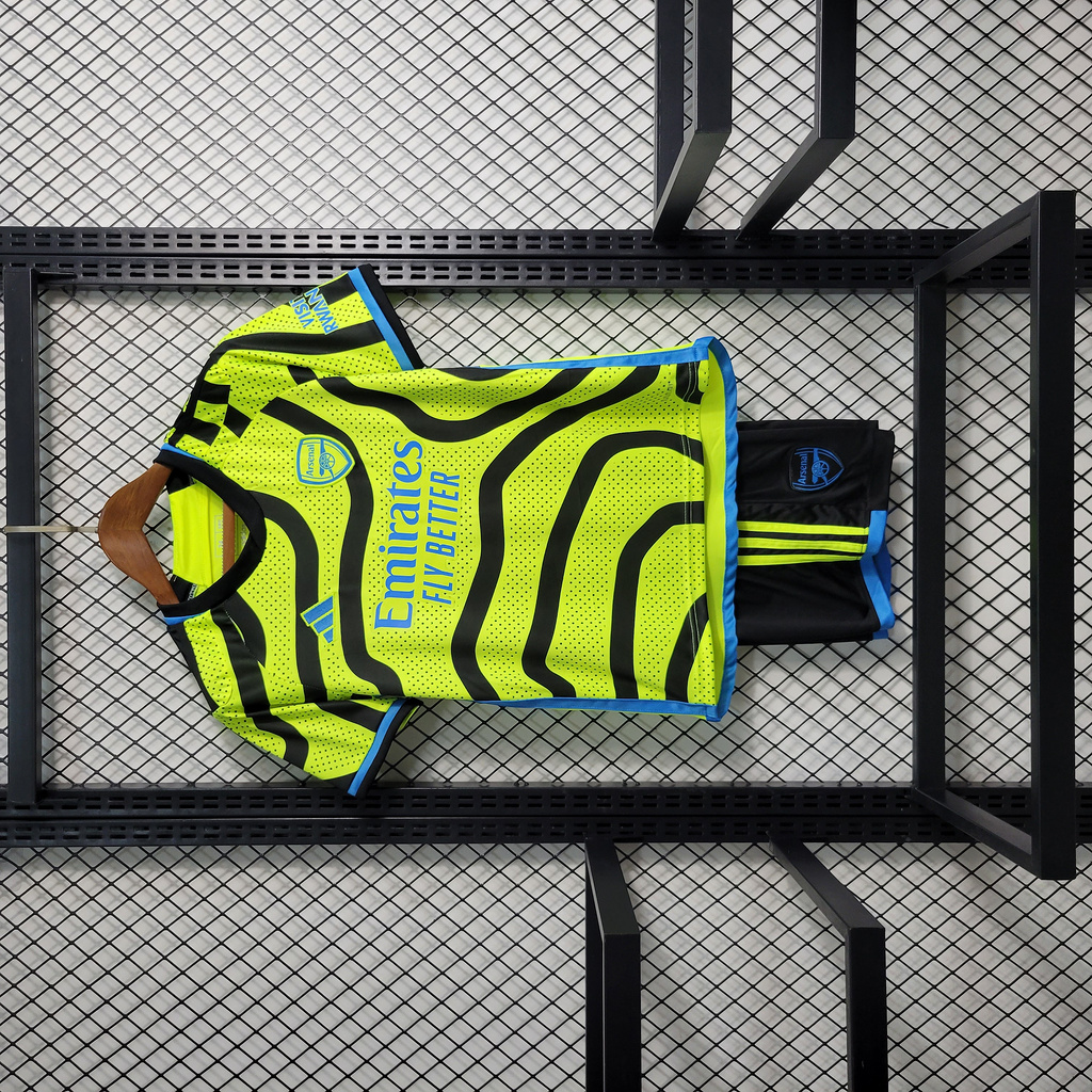 Arsenal 23-24 Away Kids Kit - Unitedfutballjersey