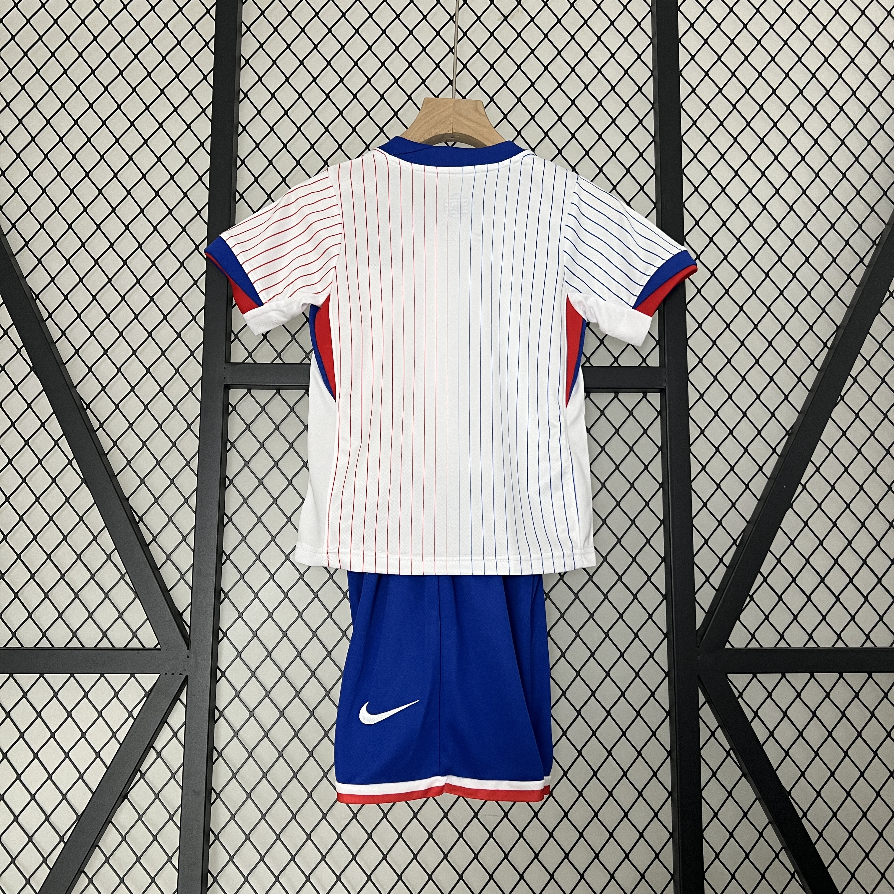 France 2024 Away Stadium Kids Kit - Unitedfutballjersey
