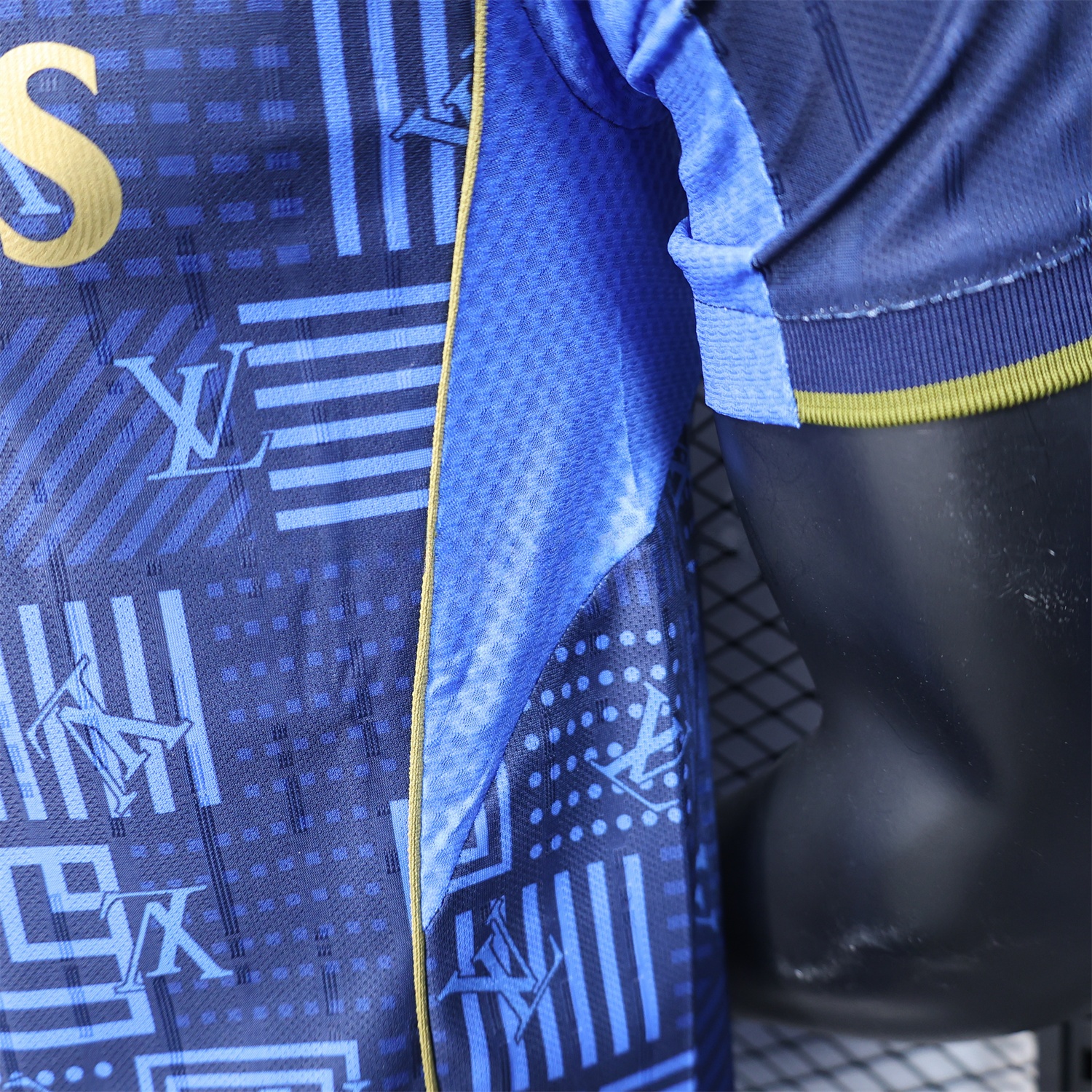 Real Madrid 25-26 Blue Gold Special Edition Jersey - Player Version - Unitedfutballjersey