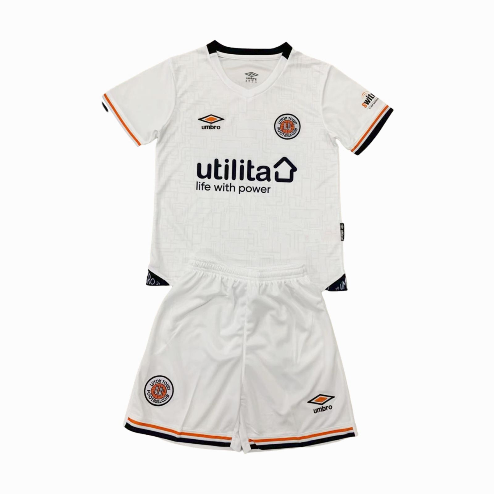Luton Town 24-25 Third Kids Kit - Unitedfutballjersey