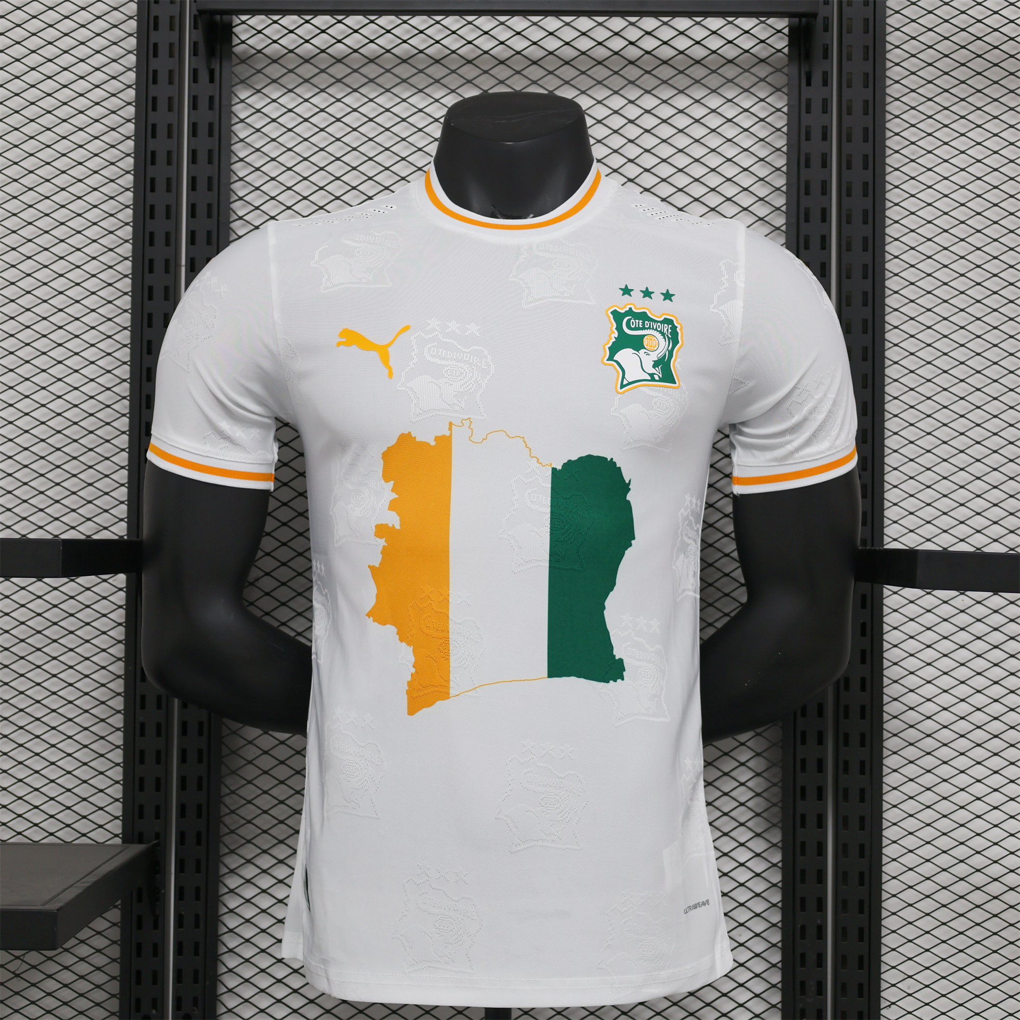Ivory Coast 2024 White Special Edition Jersey - Player Version - Unitedfutballjersey