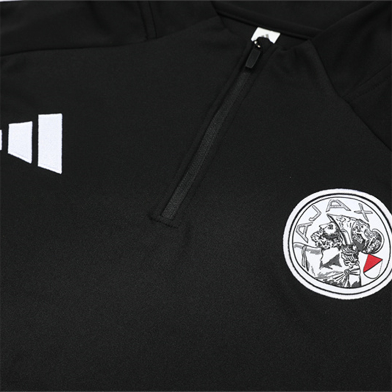 Ajax 25-26 Long Sleeve Training Set - Black Top and Black Pants - Unitedfutballjersey
