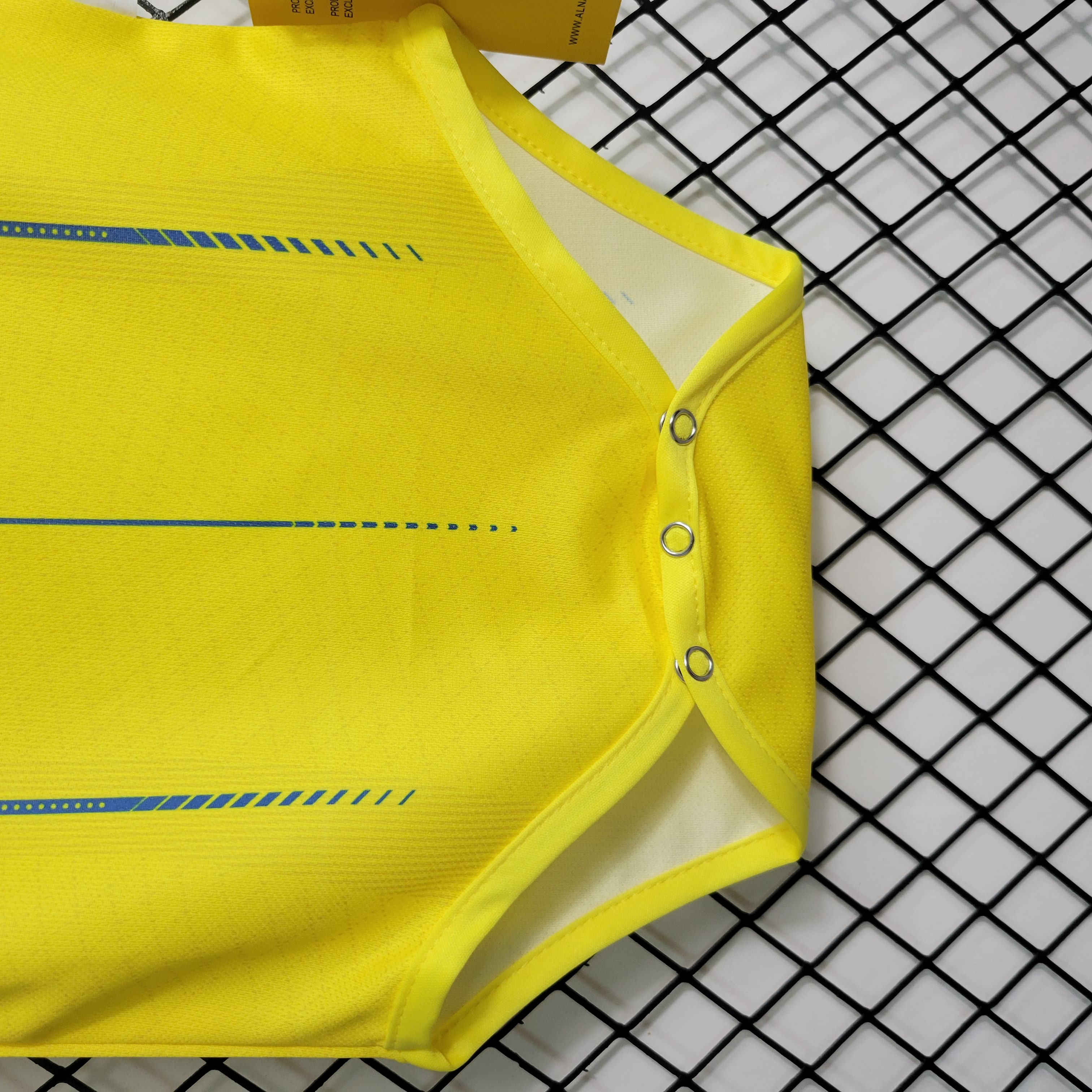 Al Nassr Riyadh Victory 23-24 Home Stadium Baby Suit - Unitedfutballjersey