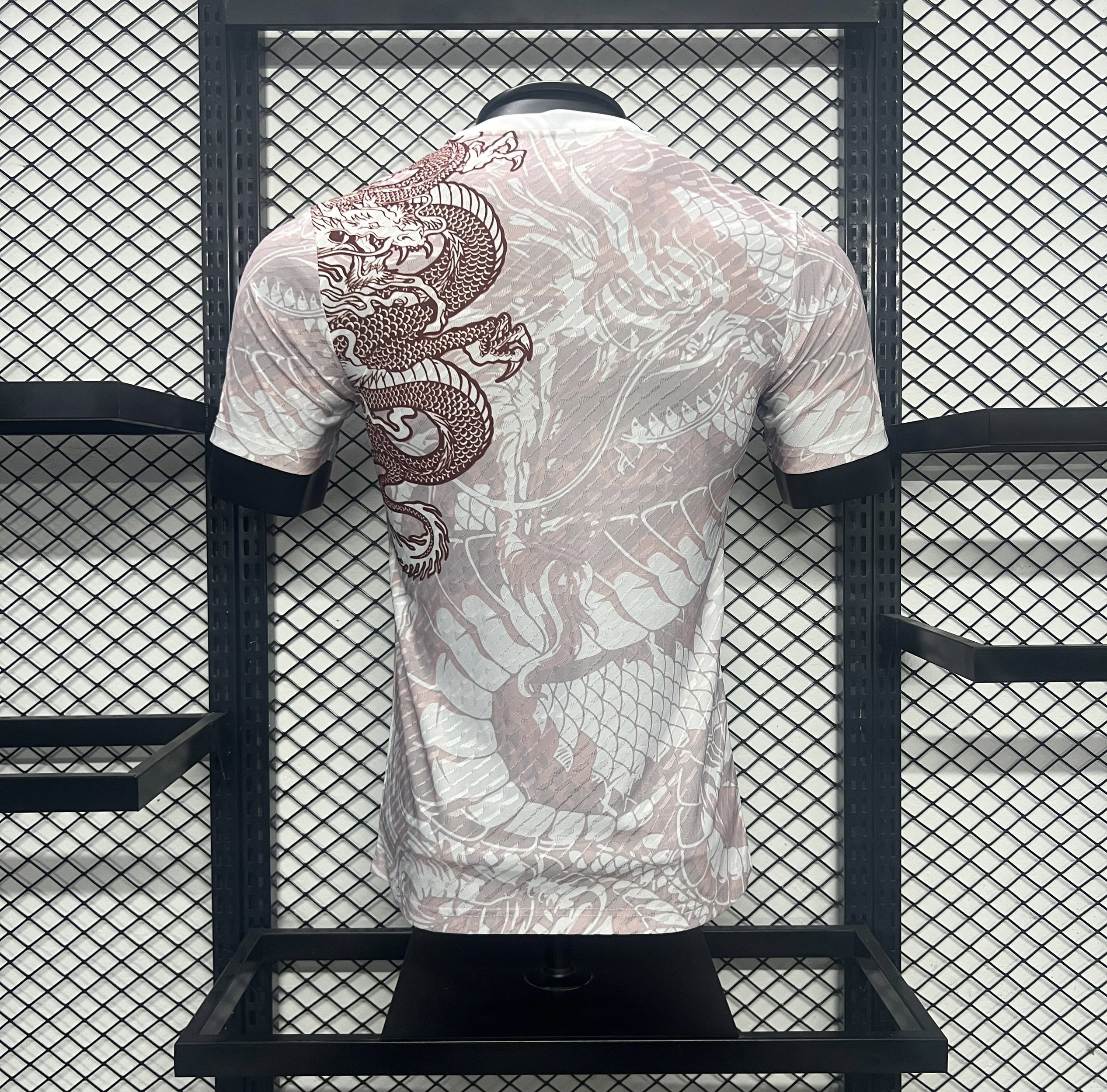 Real Madrid 24-25 Red Dragon Special Edition White Jersey - Player Version - Unitedfutballjersey