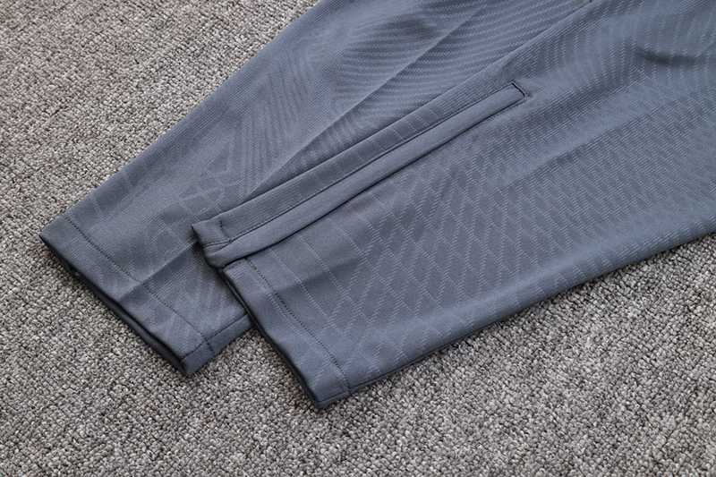 B.A.R.S.A 23-24 Long Sleeve Training Set - Grey - Unitedfutballjersey