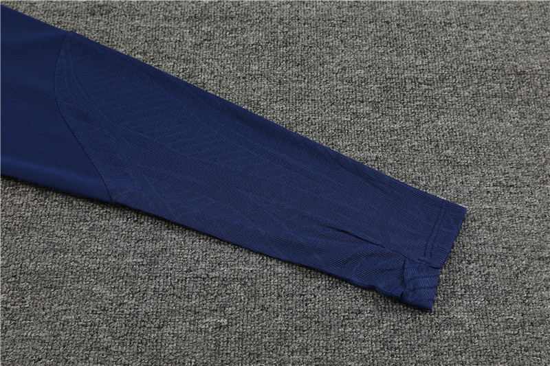 Atletico Madrid 23-24 Kids Long Sleeve Training Set Royal Blue - Unitedfutballjersey