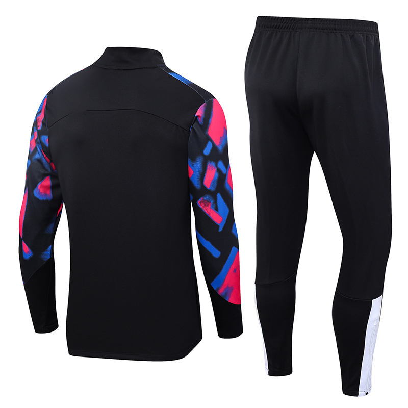West Ham United 23-24 Long Sleeve Training Set -Black - Unitedfutballjersey