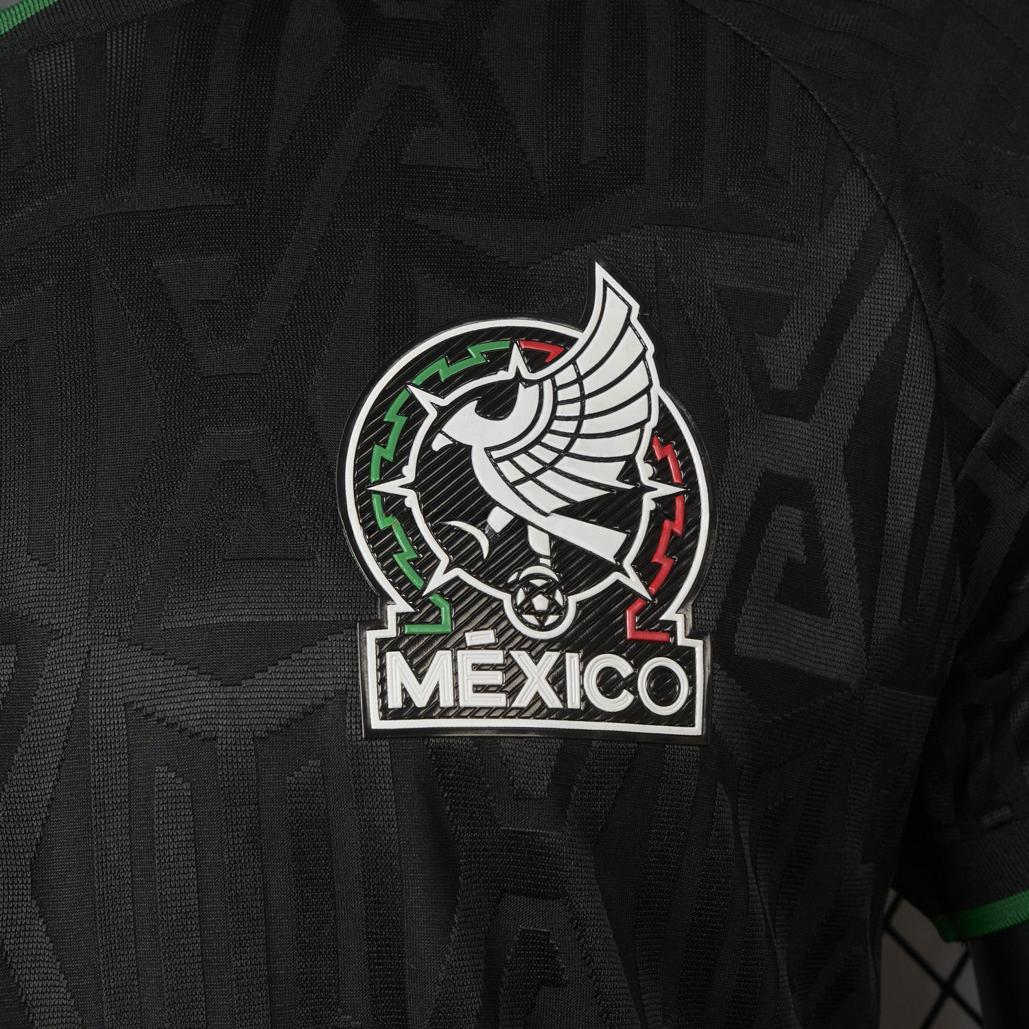 Mexico 25-26 Thire Colors Trefoil Black Special Jersey - Player Version - Unitedfutballjersey