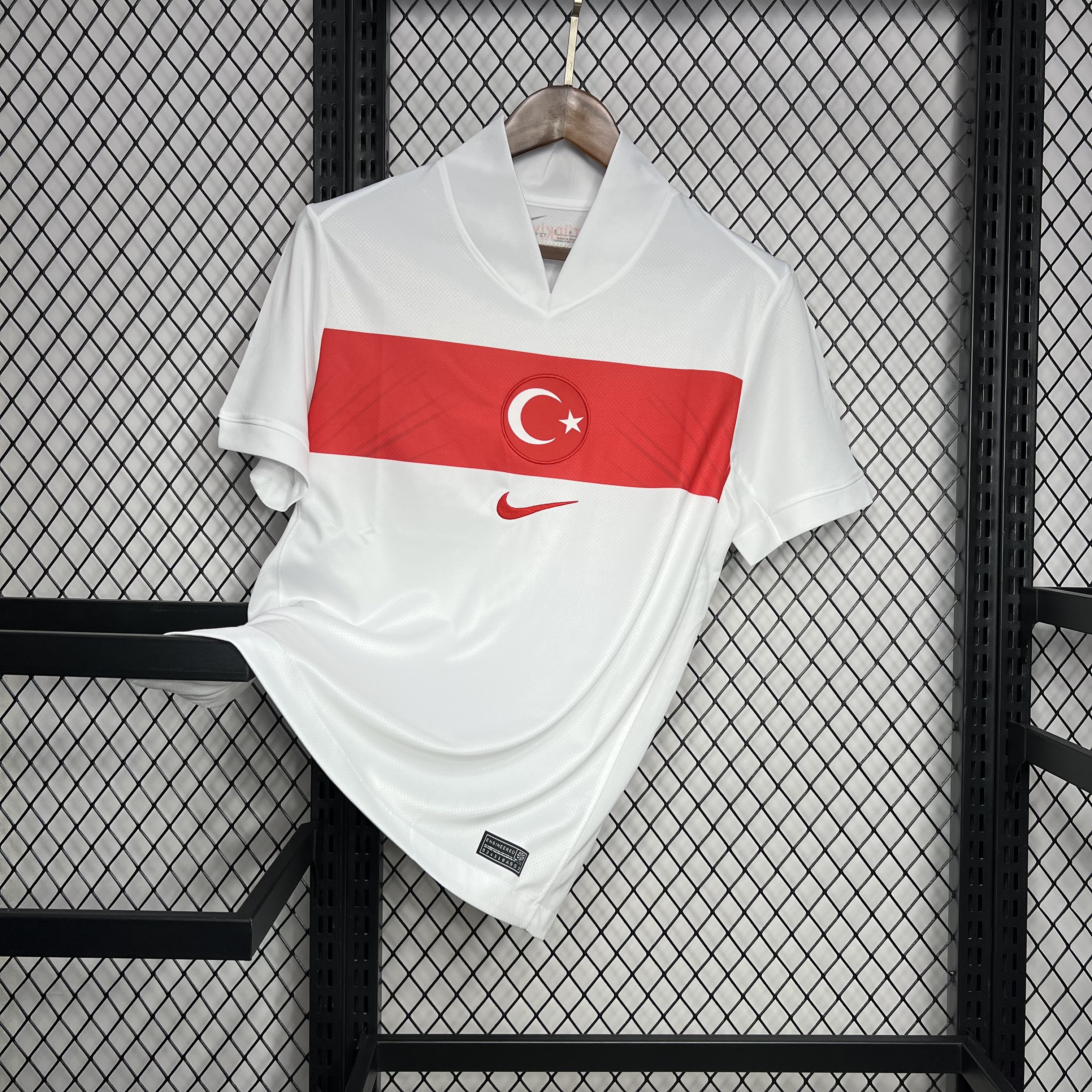 Turkey 2024 Home Stadium Jersey - Fans Version - Unitedfutballjersey
