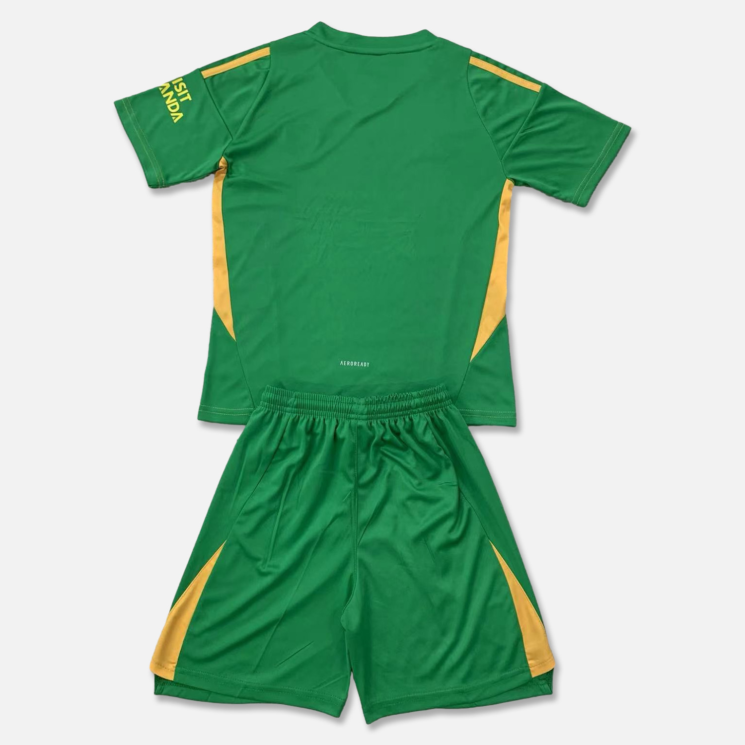 Arsenal 24-25 Fruit Green Goalkeeper Kids Kit - Unitedfutballjersey