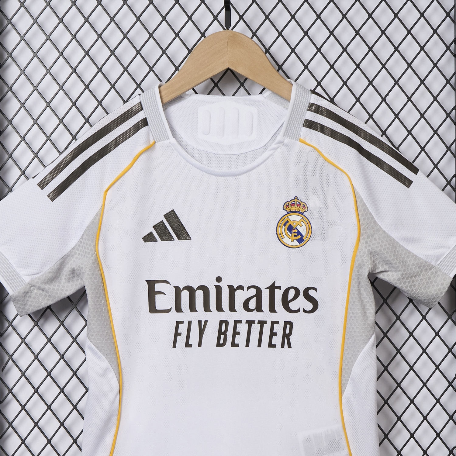 Real Madrid 25-26 Home White Kids Kit - Player Version - Unitedfutballjersey