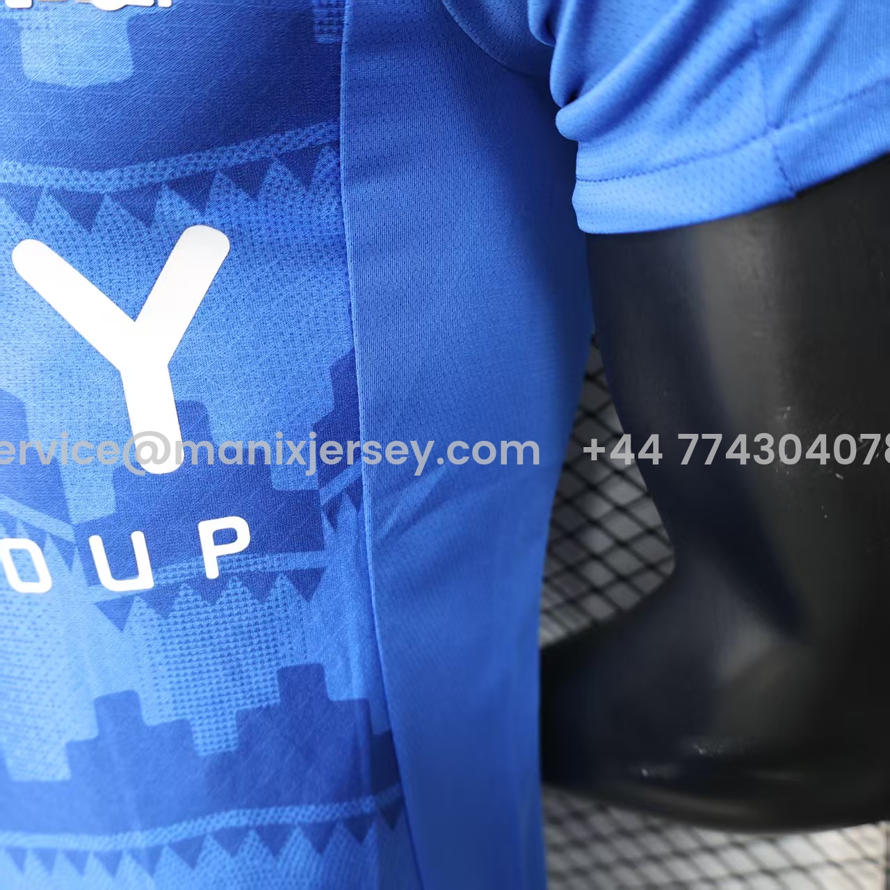 Al Hilal Riyadh Crescent 25-26 Home Blue Jersey - Player Version - Unitedfutballjersey