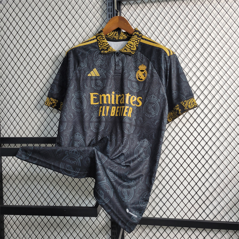 23/24 Real Madrid Black Concept Edition Jersey - Fans Version - Unitedfutballjersey
