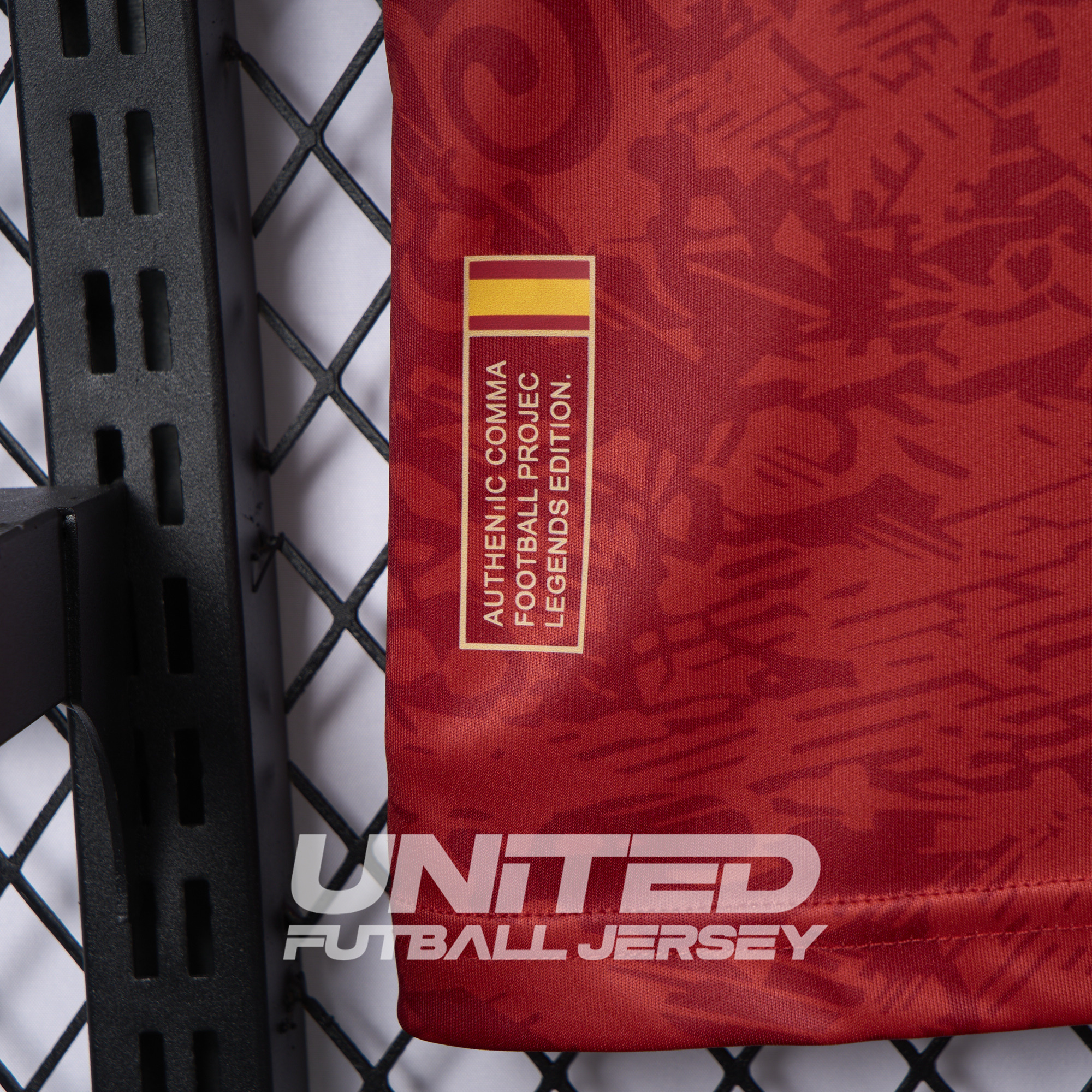 Spain 2024-25 COMMA Red Special Edition Jersey - Fans Version - Unitedfutballjersey