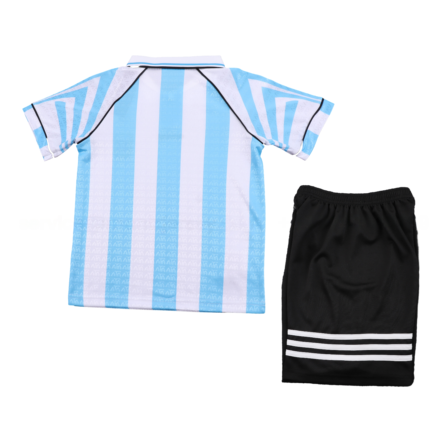 Retro Argentina 1996-97 Home Kids Kit - Unitedfutballjersey