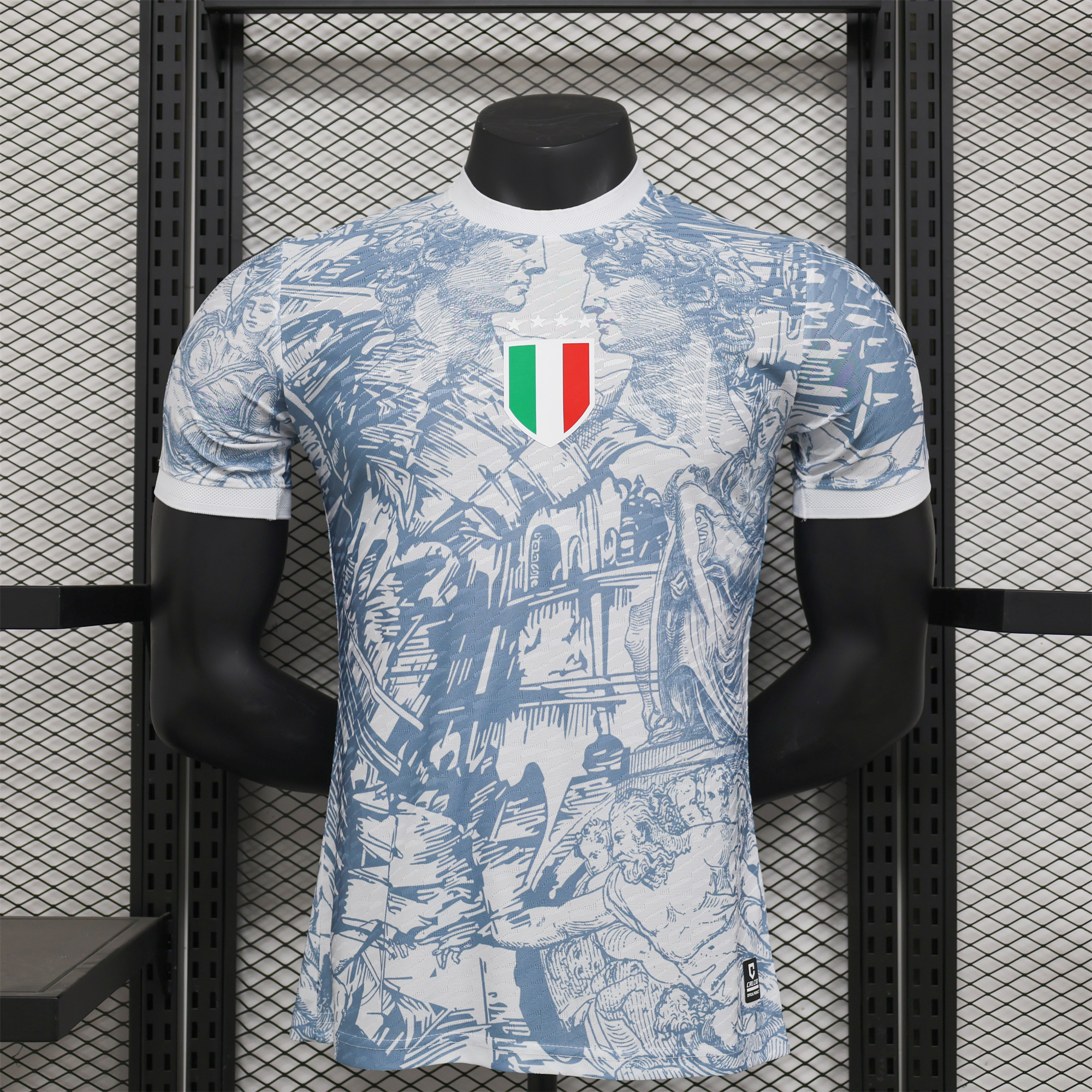 Italy 2024 White Special Edition Jersey - Player Version - Unitedfutballjersey