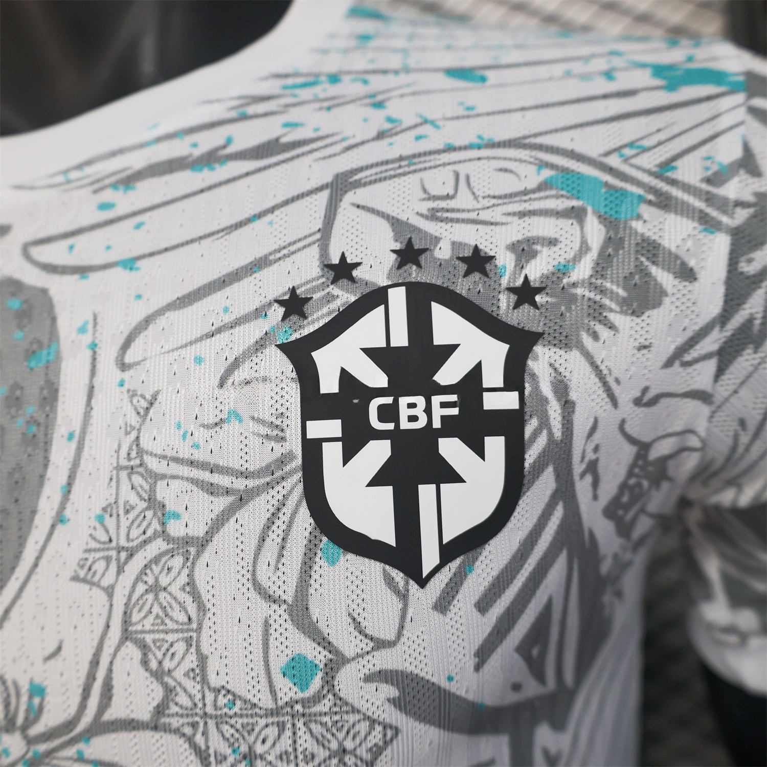 Brazil 2025 Blue Macaw Special Edition Jersey - Player Version - Unitedfutballjersey