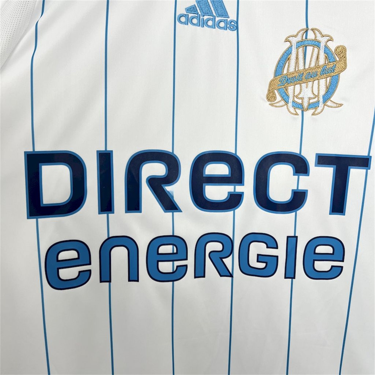 Retro Marseille 2009-10 Home Jersey - Unitedfutballjersey