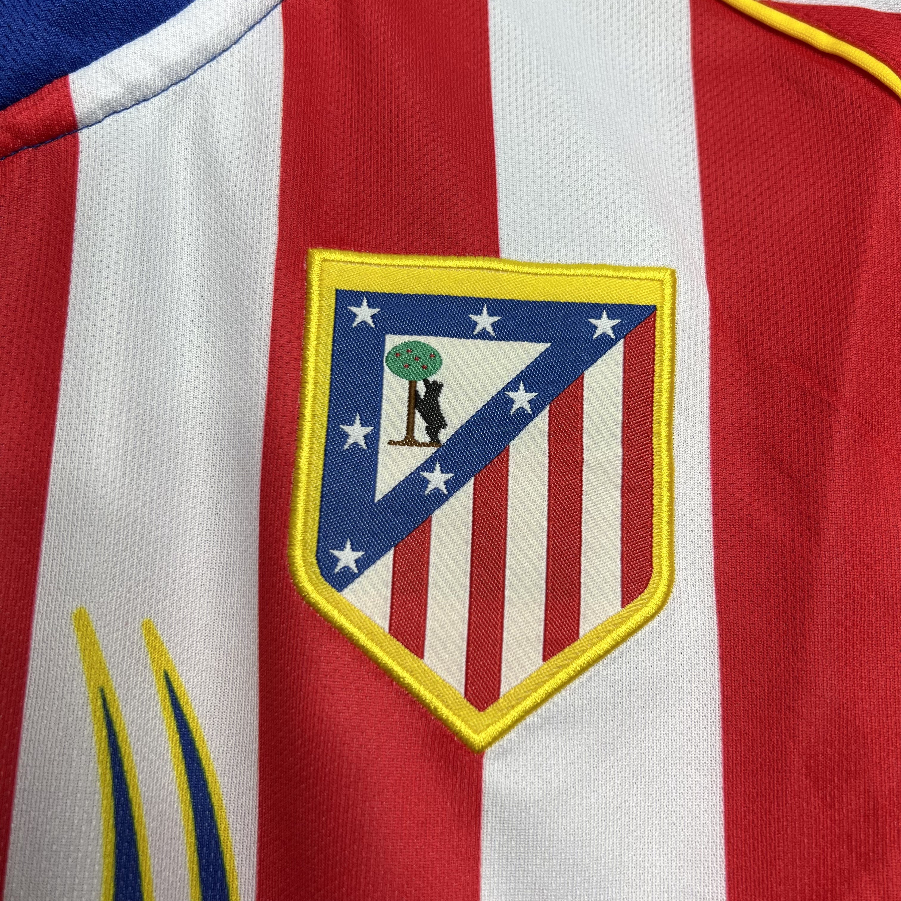 Retro Atletico Madrid 2004-05 Home Stadium Jersey - S.p.i.d.e.r M.a.n - Unitedfutballjersey