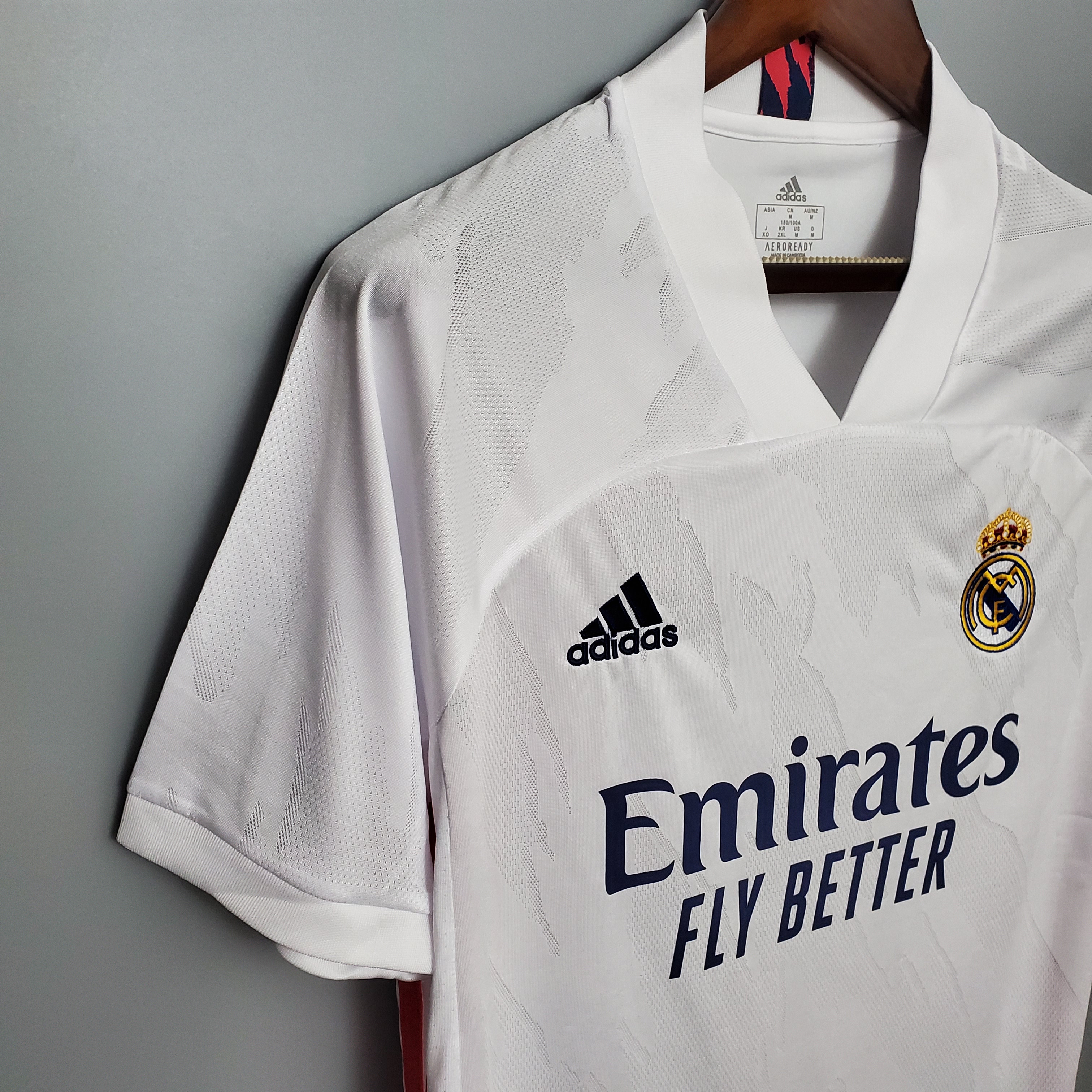 Retro Real Madrid 20-21 Home Stadium Jersey - Unitedfutballjersey