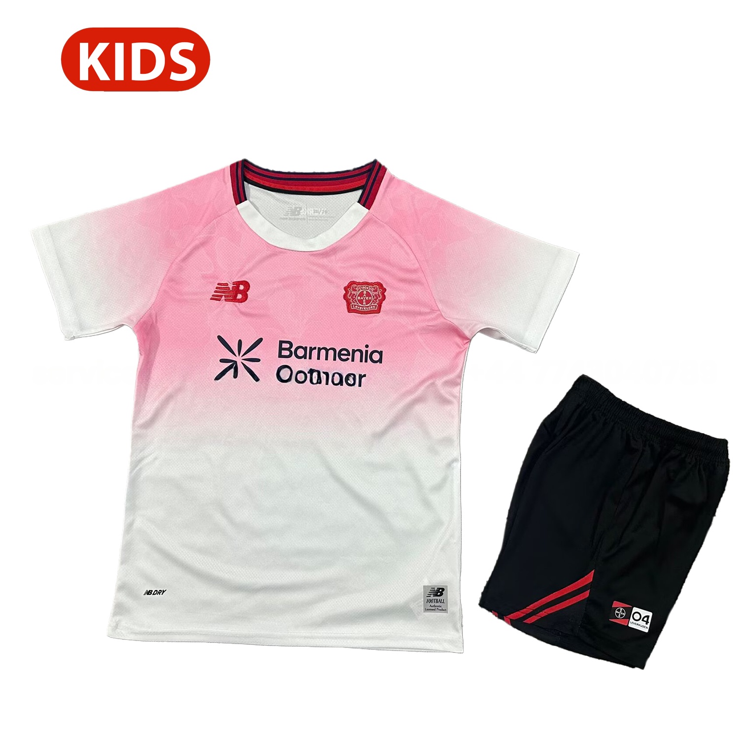 Bayer 04 Leverkusen 25-26 Away Kids Kit - Unitedfutballjersey