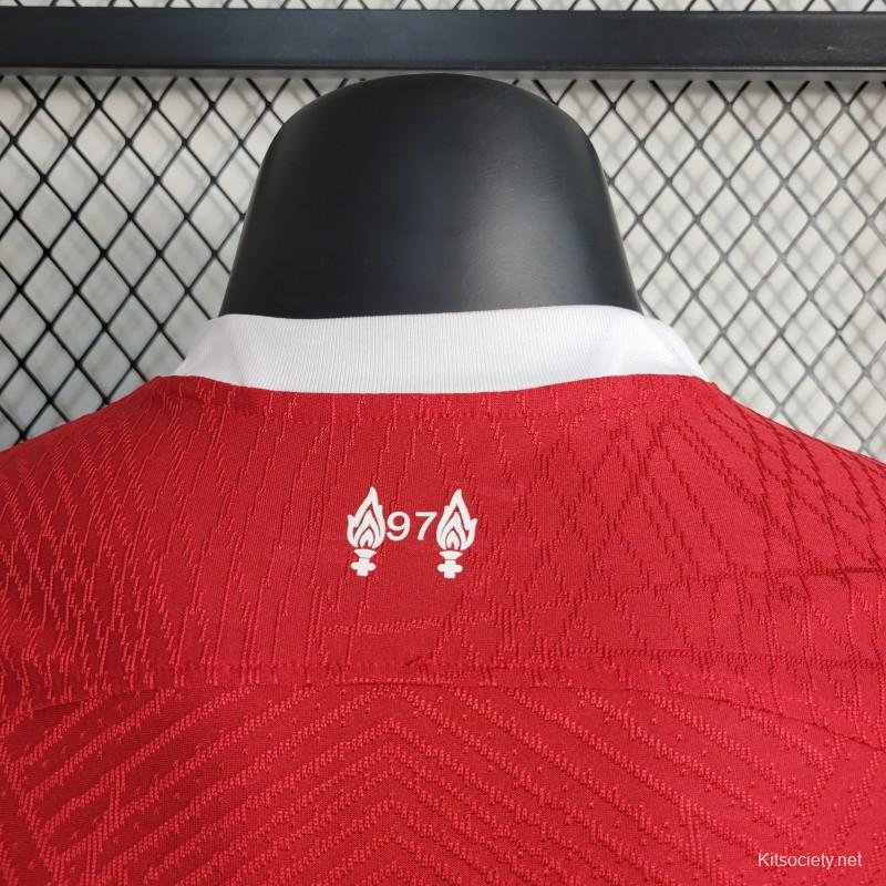 Liverpool 23-24 Home Red Jersey - Player Version - Unitedfutballjersey