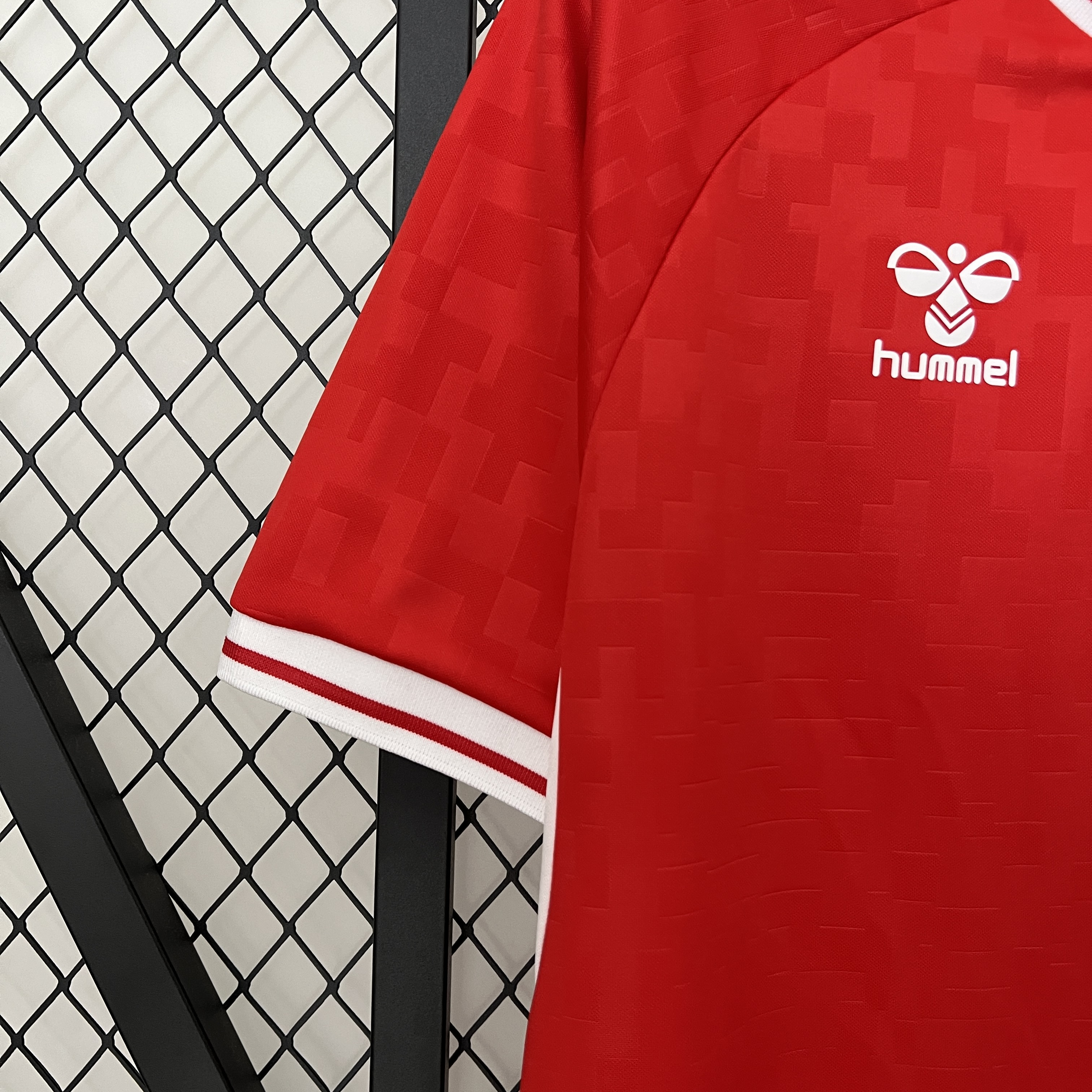 Denmark 2024 Home Stadium Jersey - Fans Version - Unitedfutballjersey